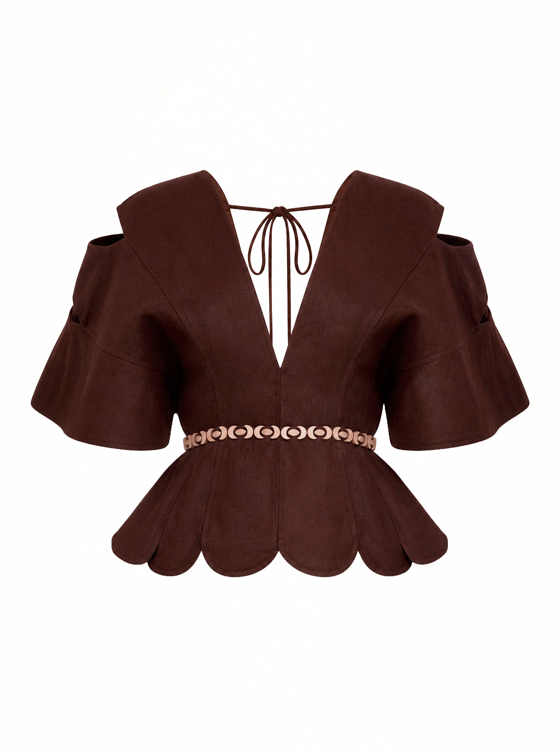 NAMIKA TOP UMBER BROWN