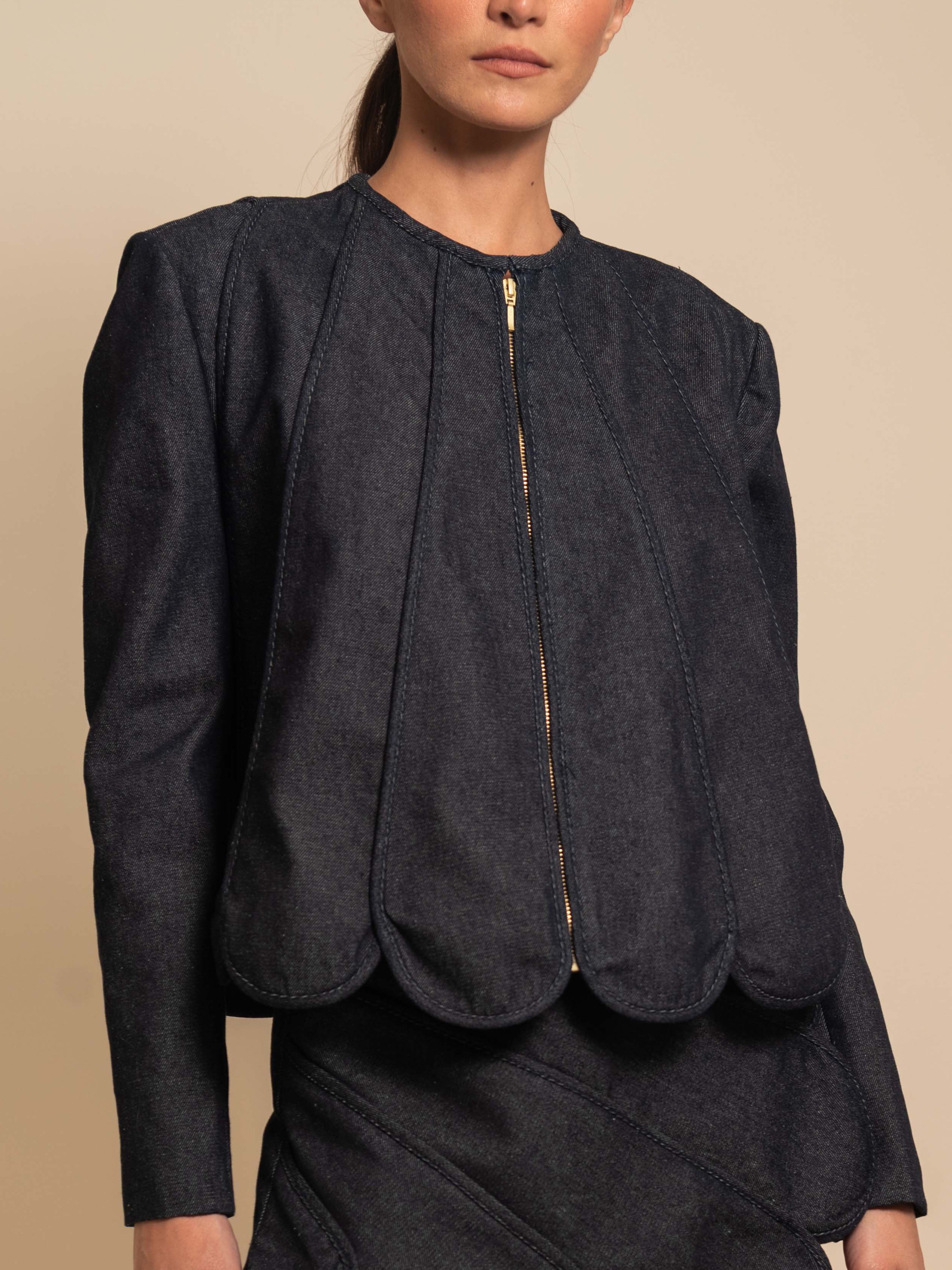 NARA JACKET DARK BLUE