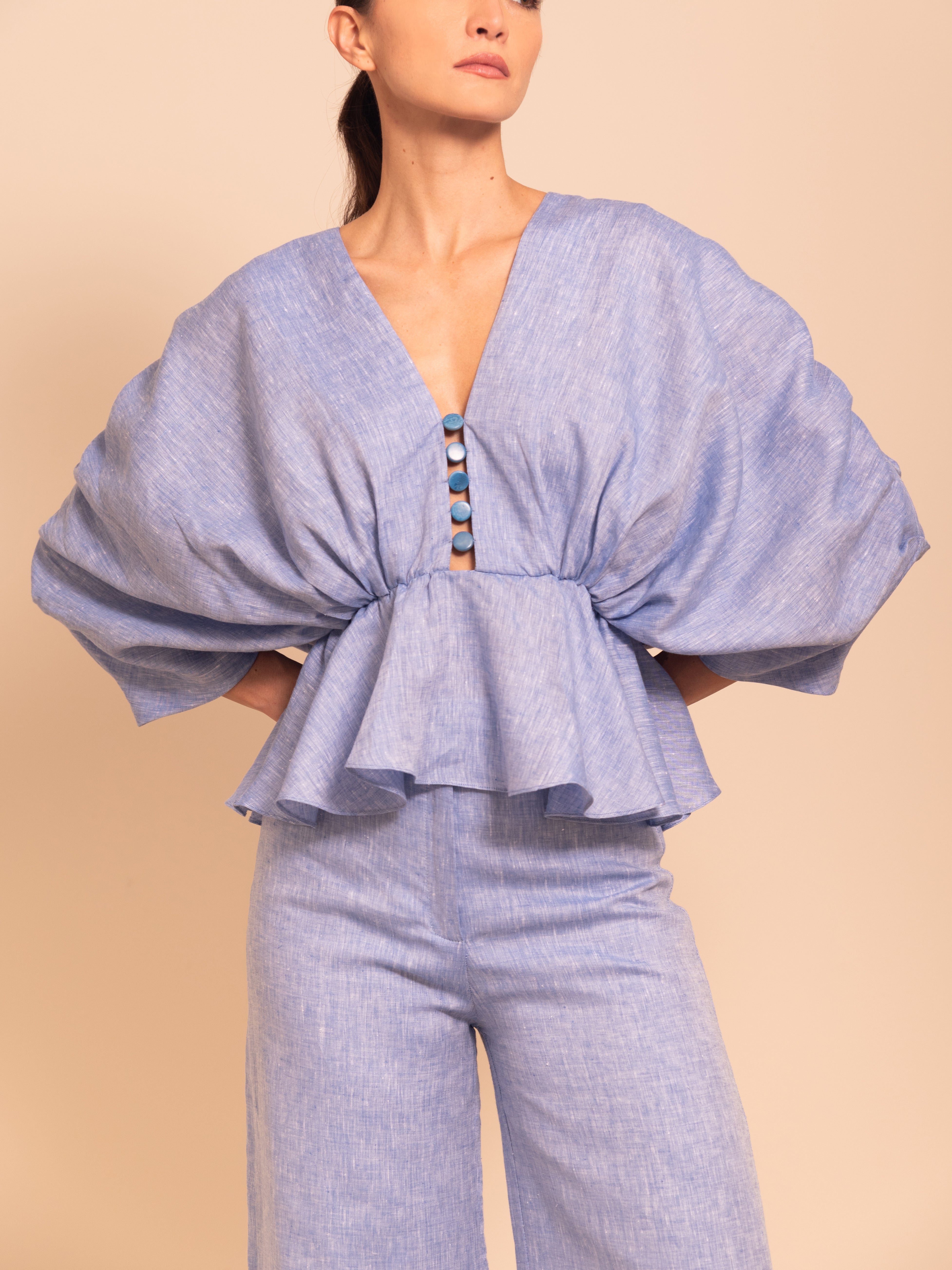 ワンピース Apolina Bluebell Tie Blouse 2-3y Apolina Bluebell Tie Blouse 2-3y 【公式通販】