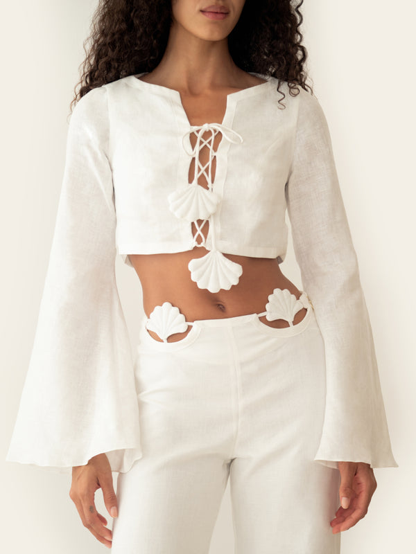 AMELIE TOP IVORY