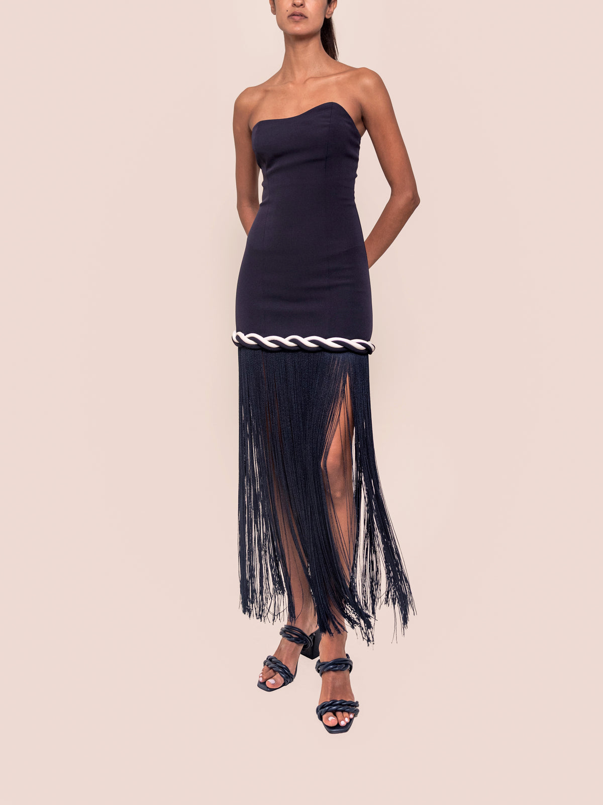 ANTONELLA DRESS NAVY