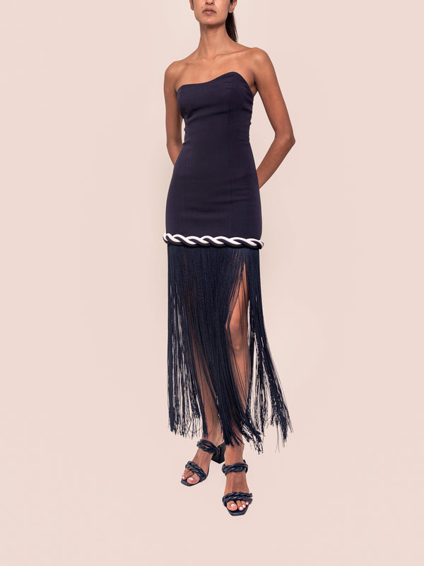 ANTONELLA DRESS NAVY