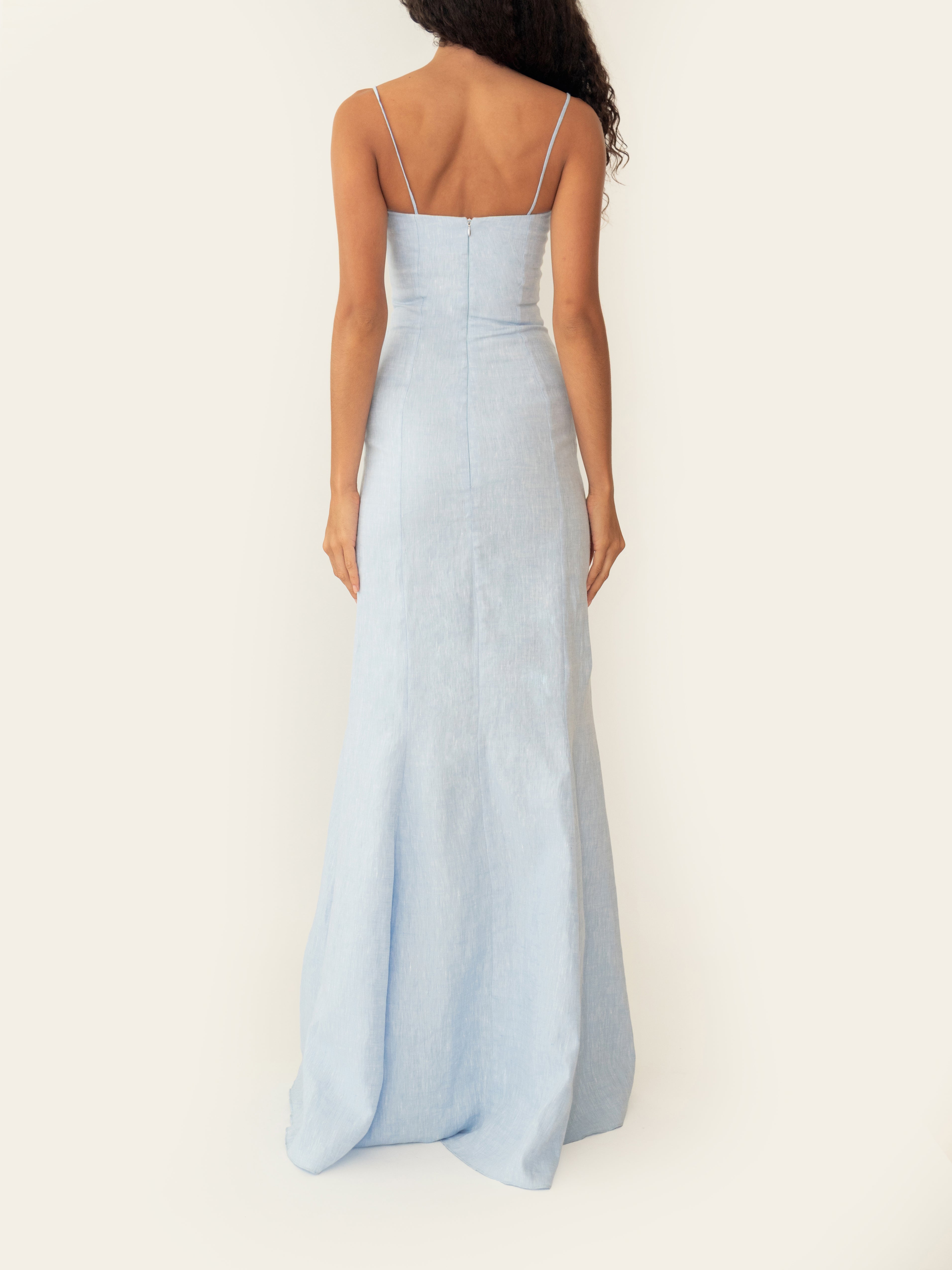 Antonia Dress Wave Blue