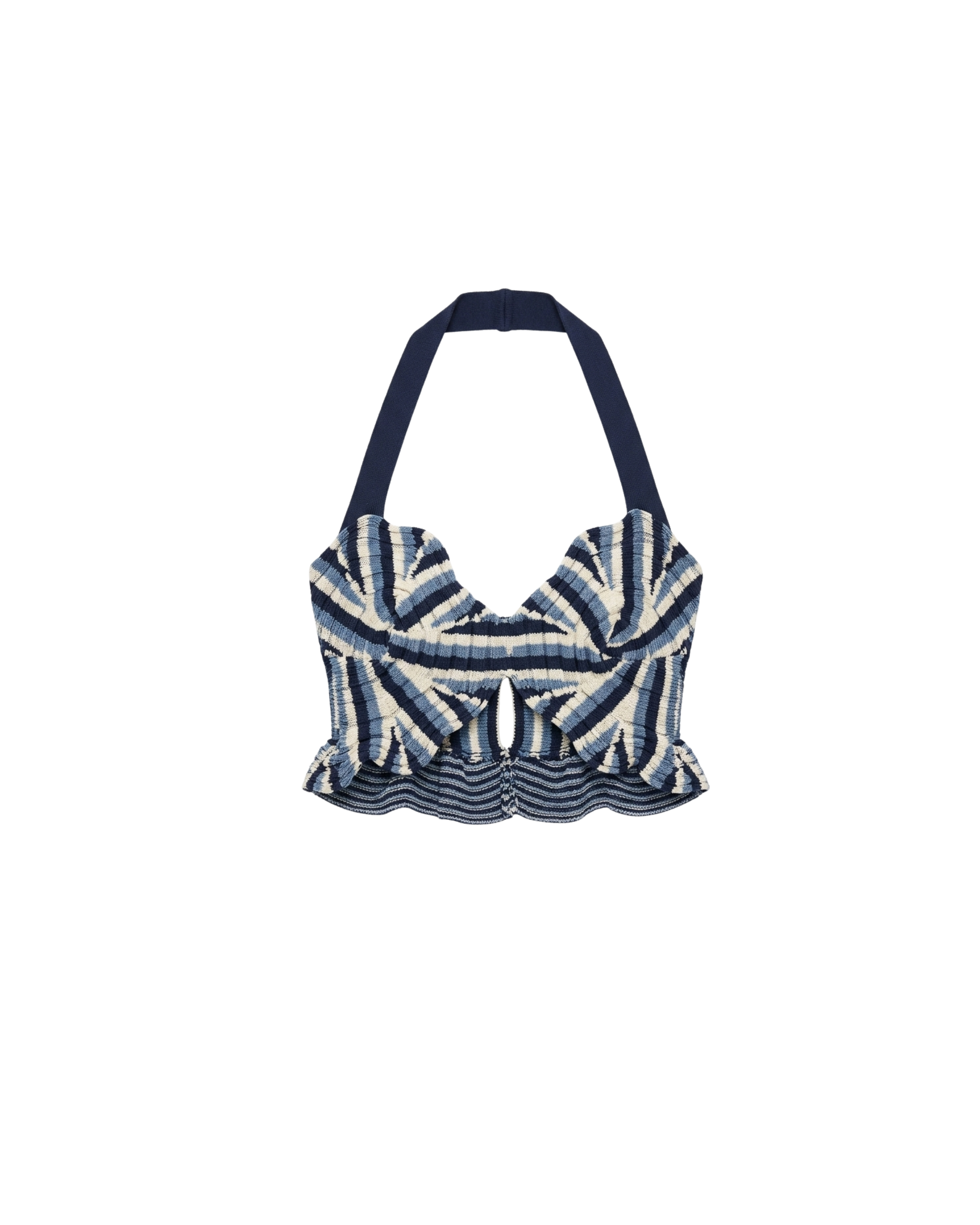 ASTRID TOP BLUE STRIPES