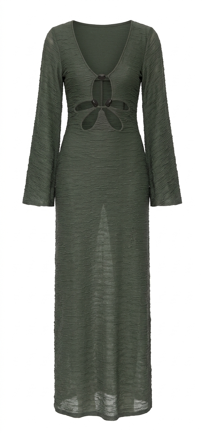 DALI DRESS SACRAMENTO GREEN