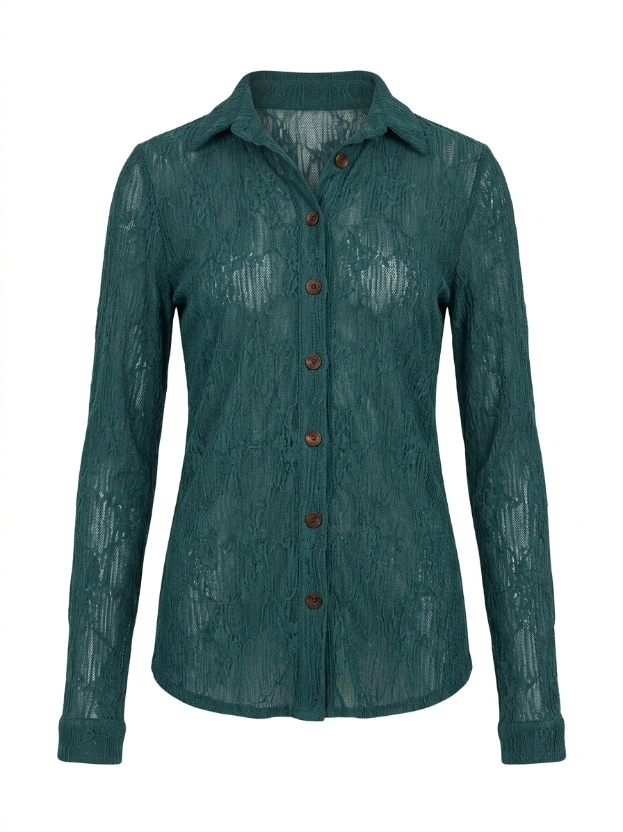MALLIK SHIRT TEAL