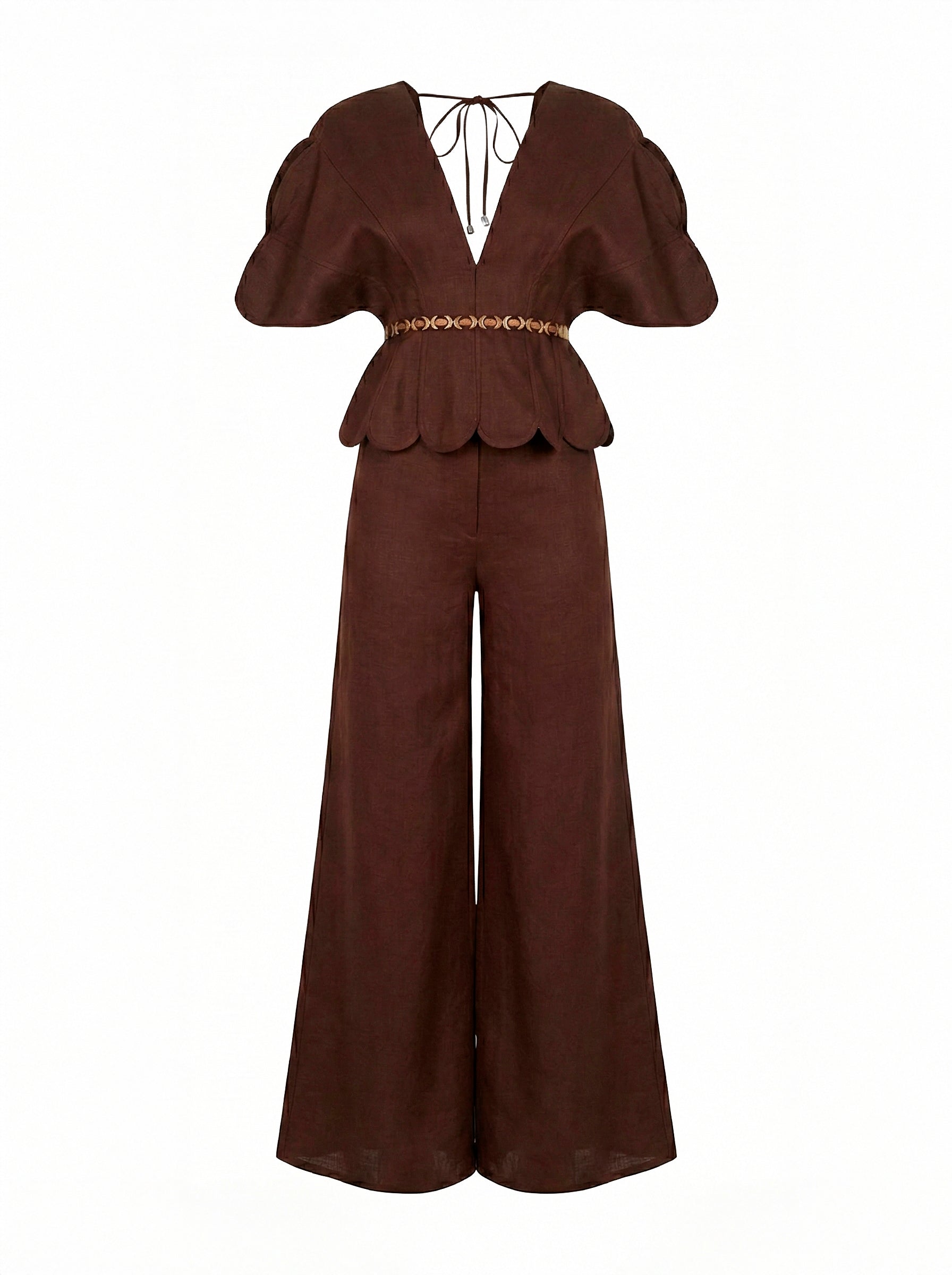 NAMIKA TOP UMBER BROWN