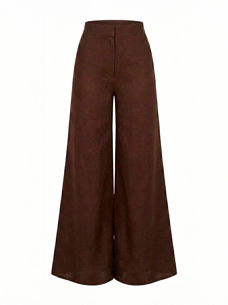 SARABI PANT UMBER BROWN
