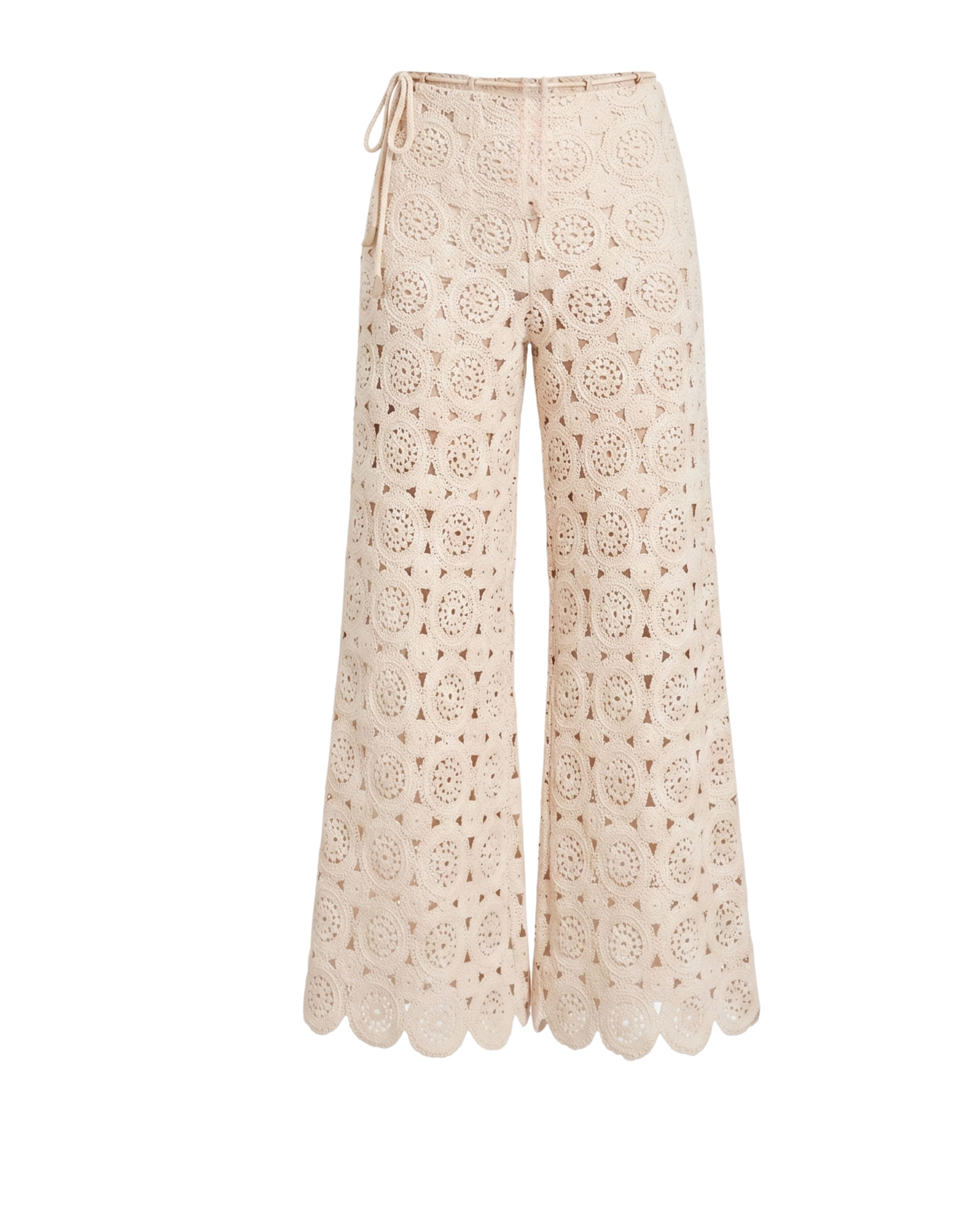 VERA PANT NATURAL ECRU
