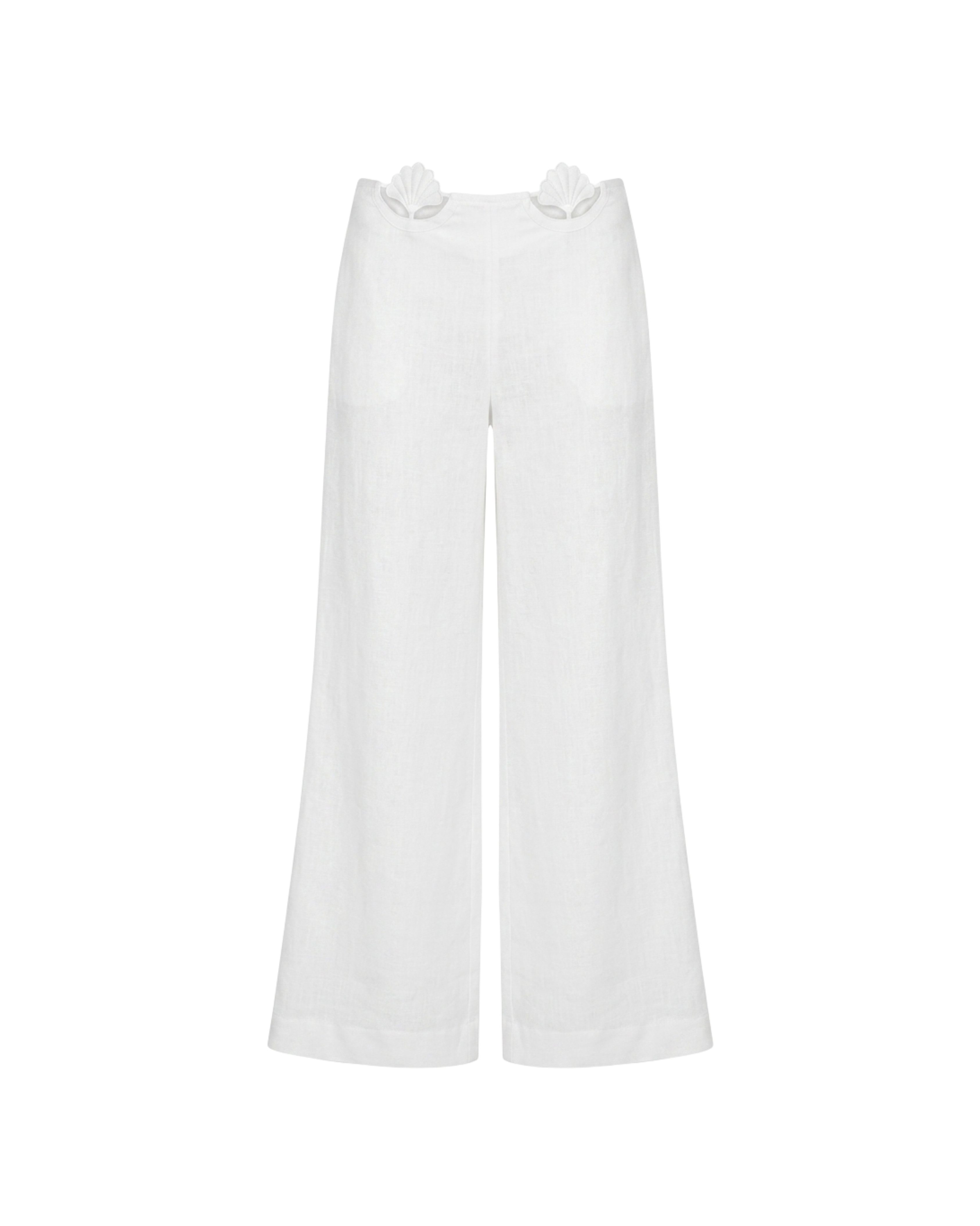 AMELIE PANT IVORY