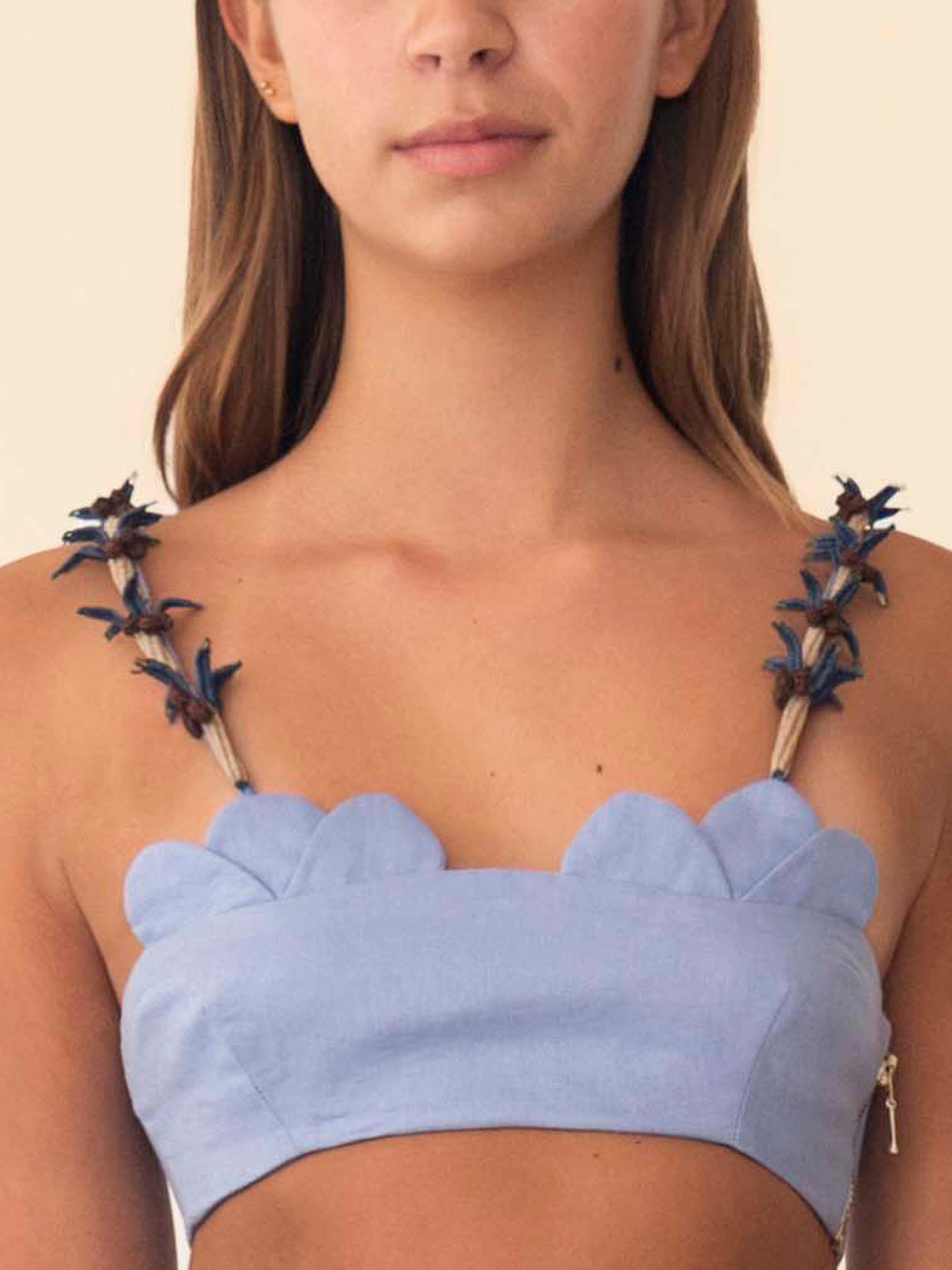 CALA TOP MEDIUM BLUE