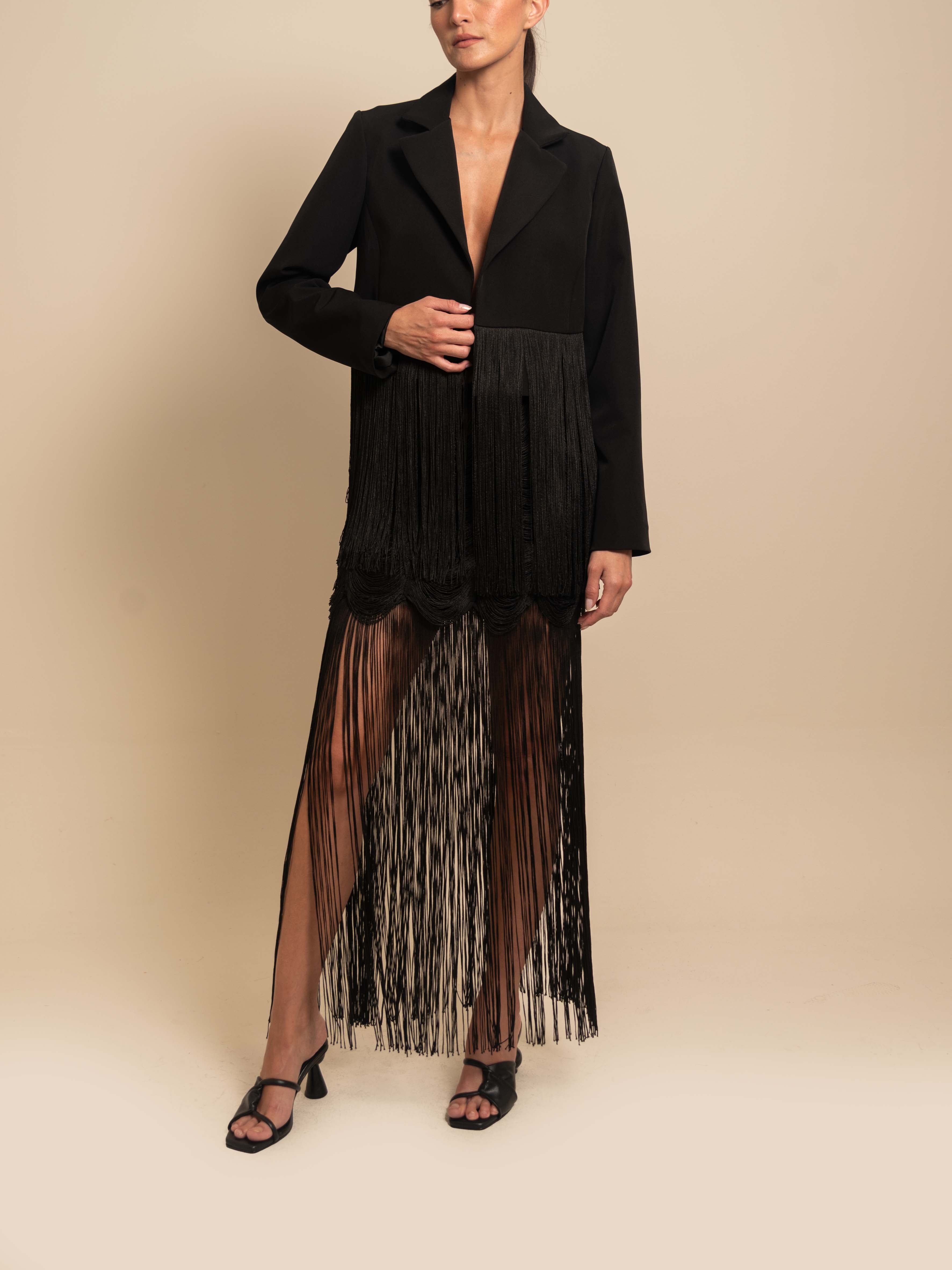 CARMELITA BLAZER BLACK