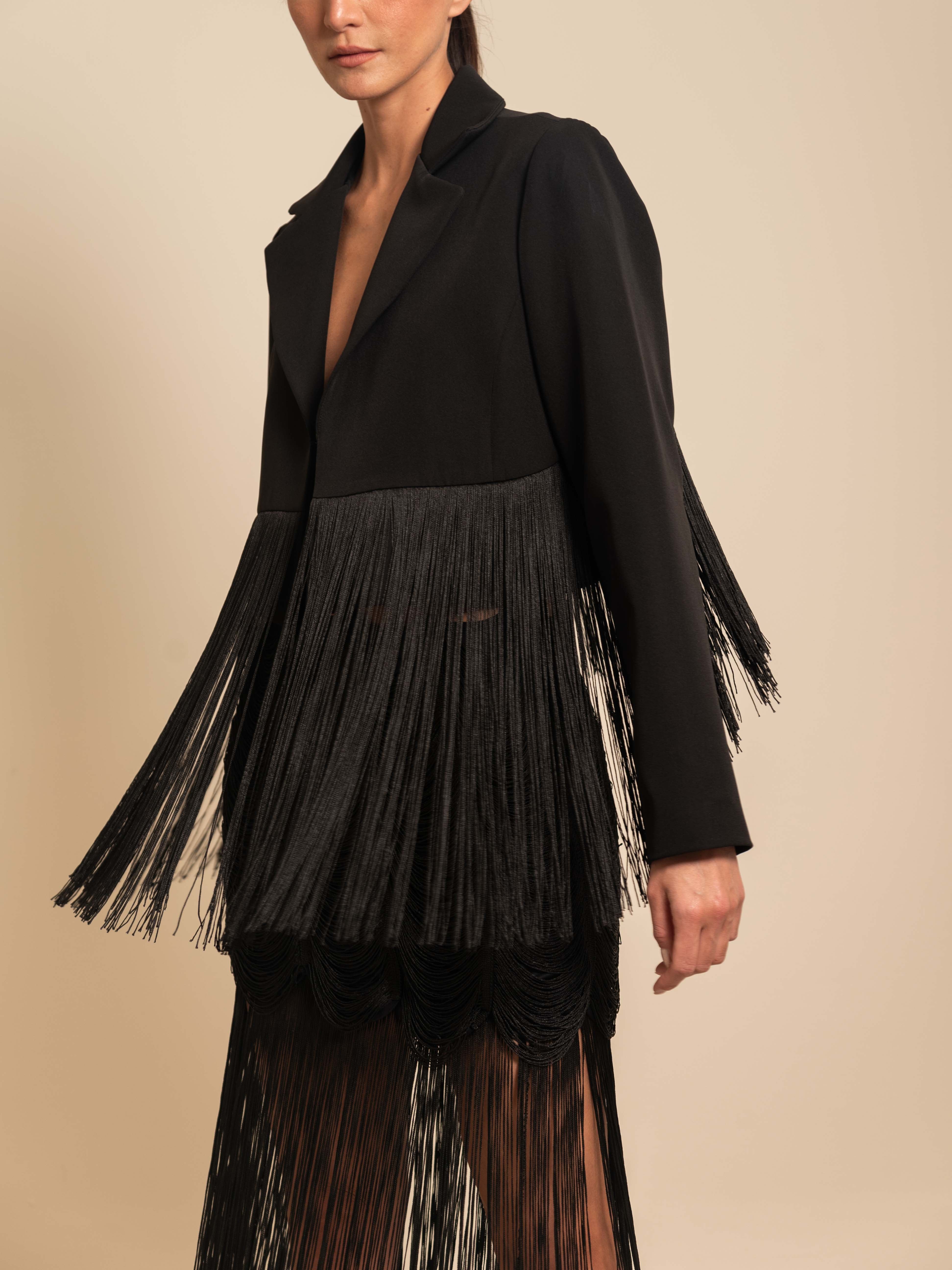 CARMELITA BLAZER BLACK