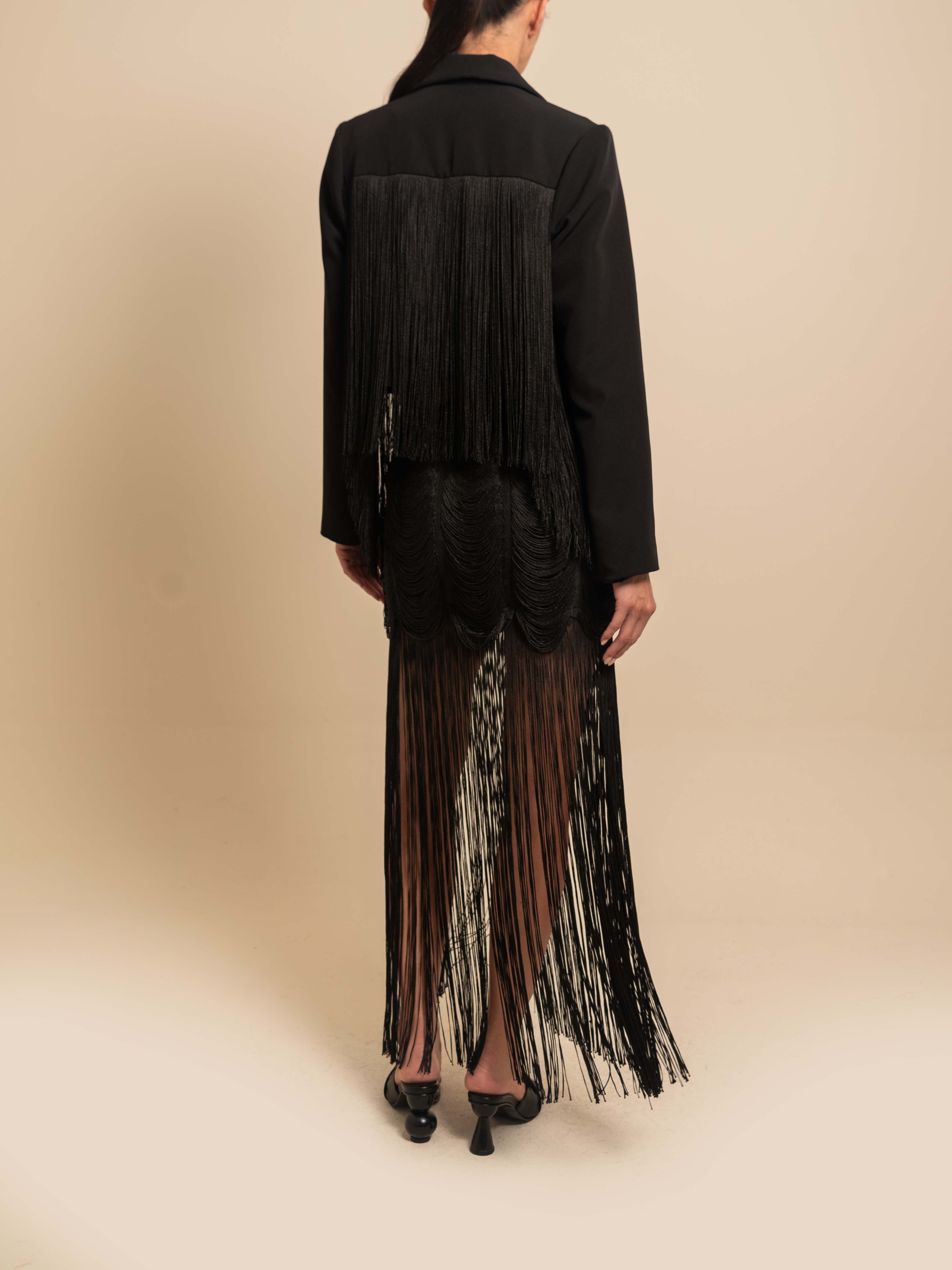 CARMELITA BLAZER BLACK