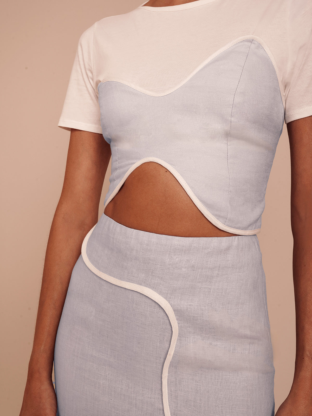 CECI TOP BABY BLUE