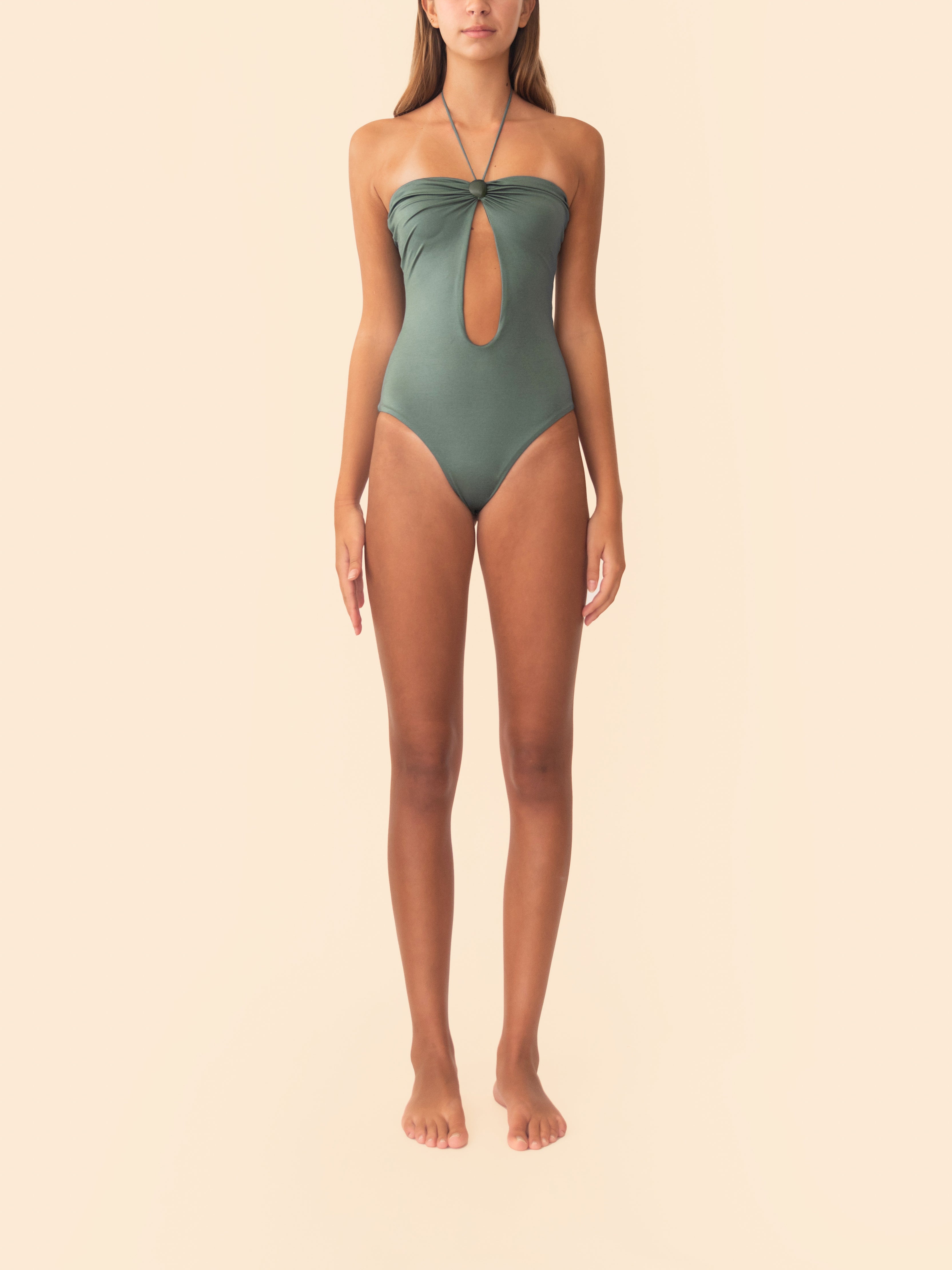 DARA MAILLOT SACRAMENTO GREEN