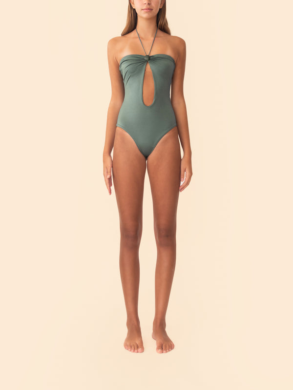 DARA MAILLOT SACRAMENTO GREEN