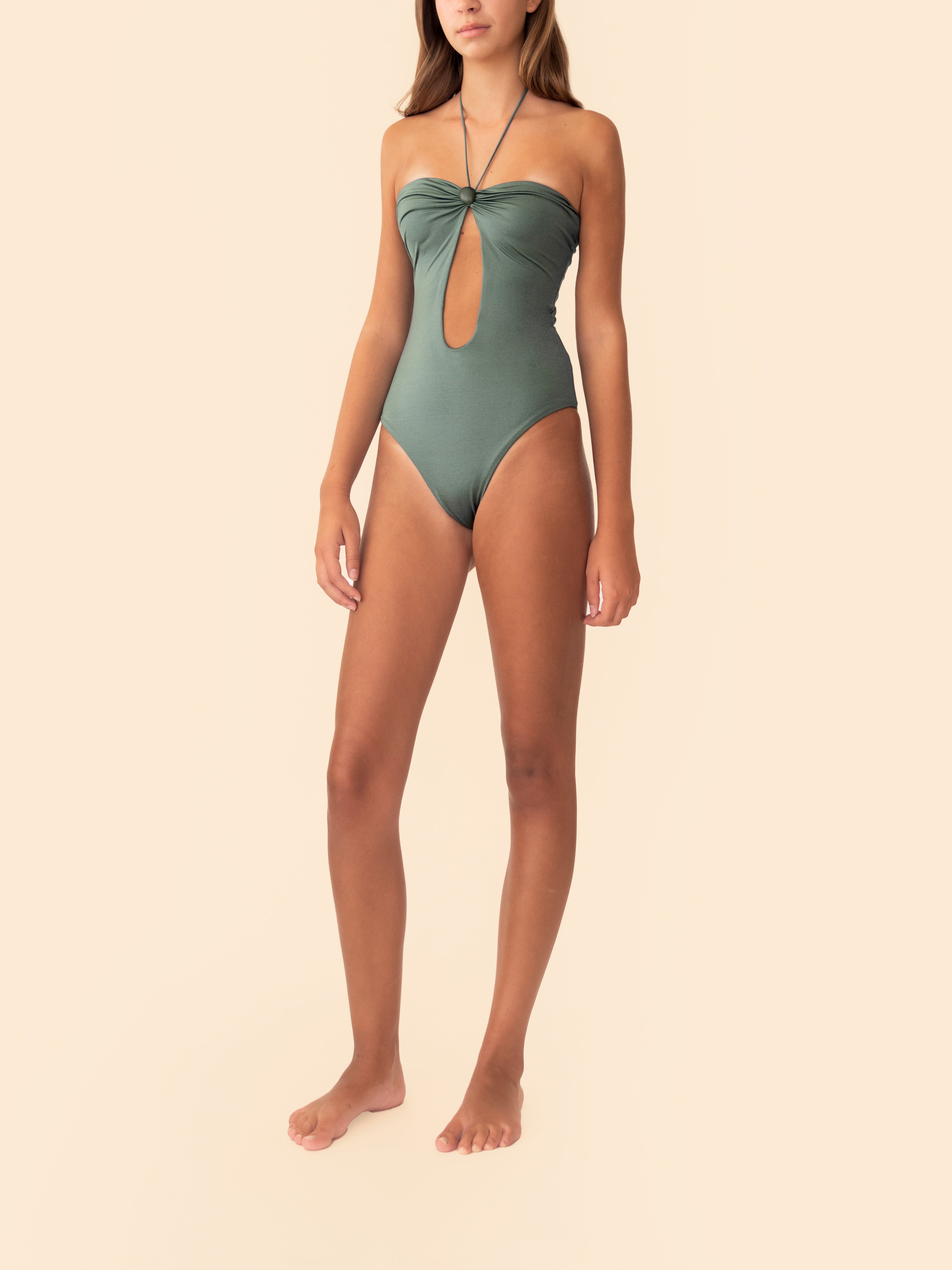DARA MAILLOT SACRAMENTO GREEN
