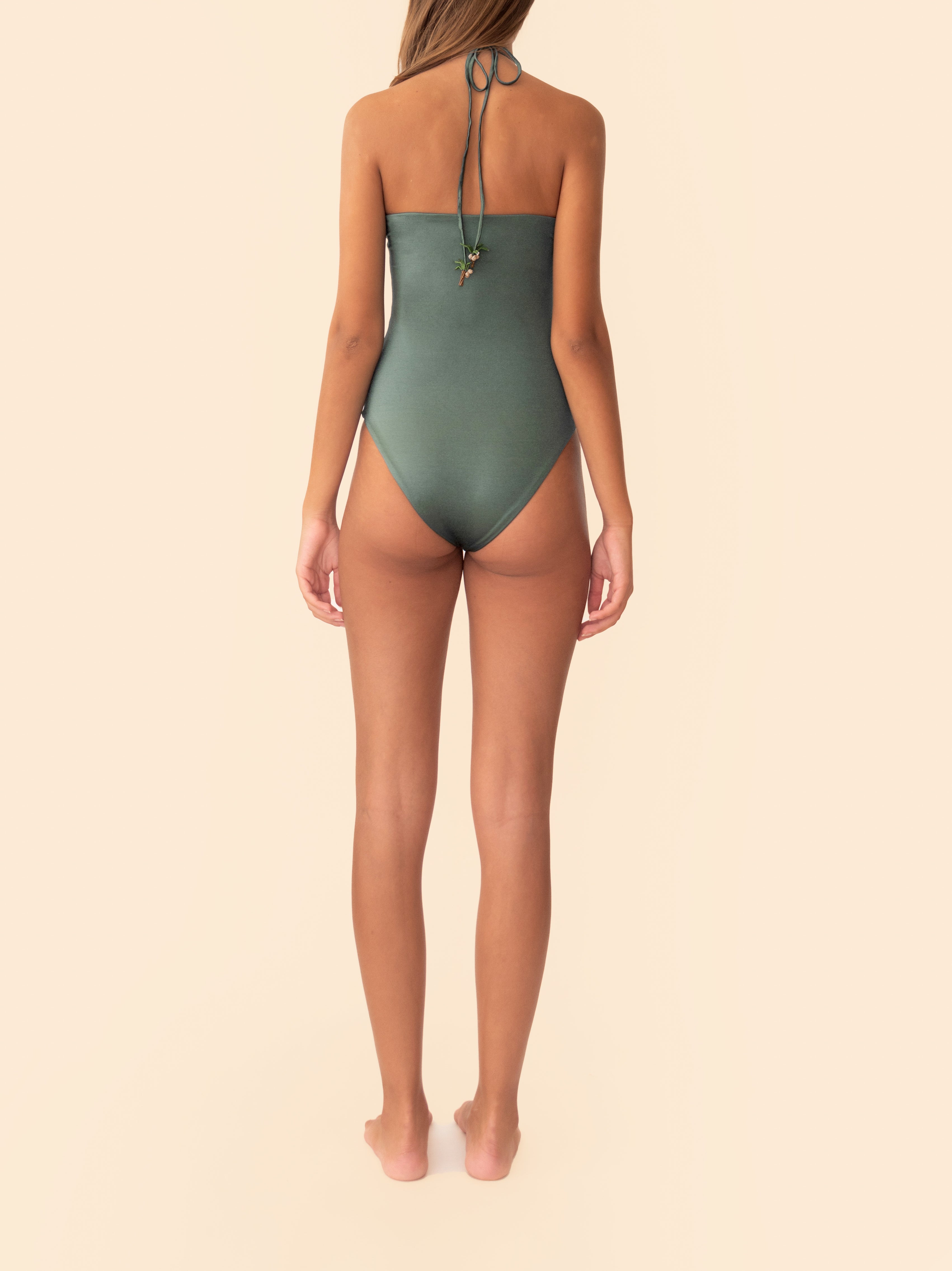 DARA MAILLOT SACRAMENTO GREEN