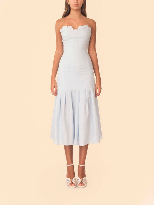 ELEA DRESS ICE BLUE