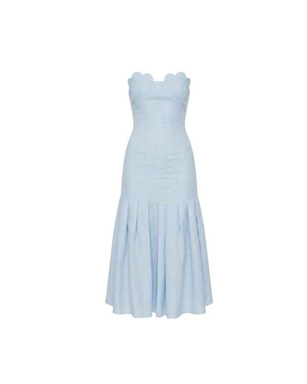 ELEA DRESS ICE BLUE