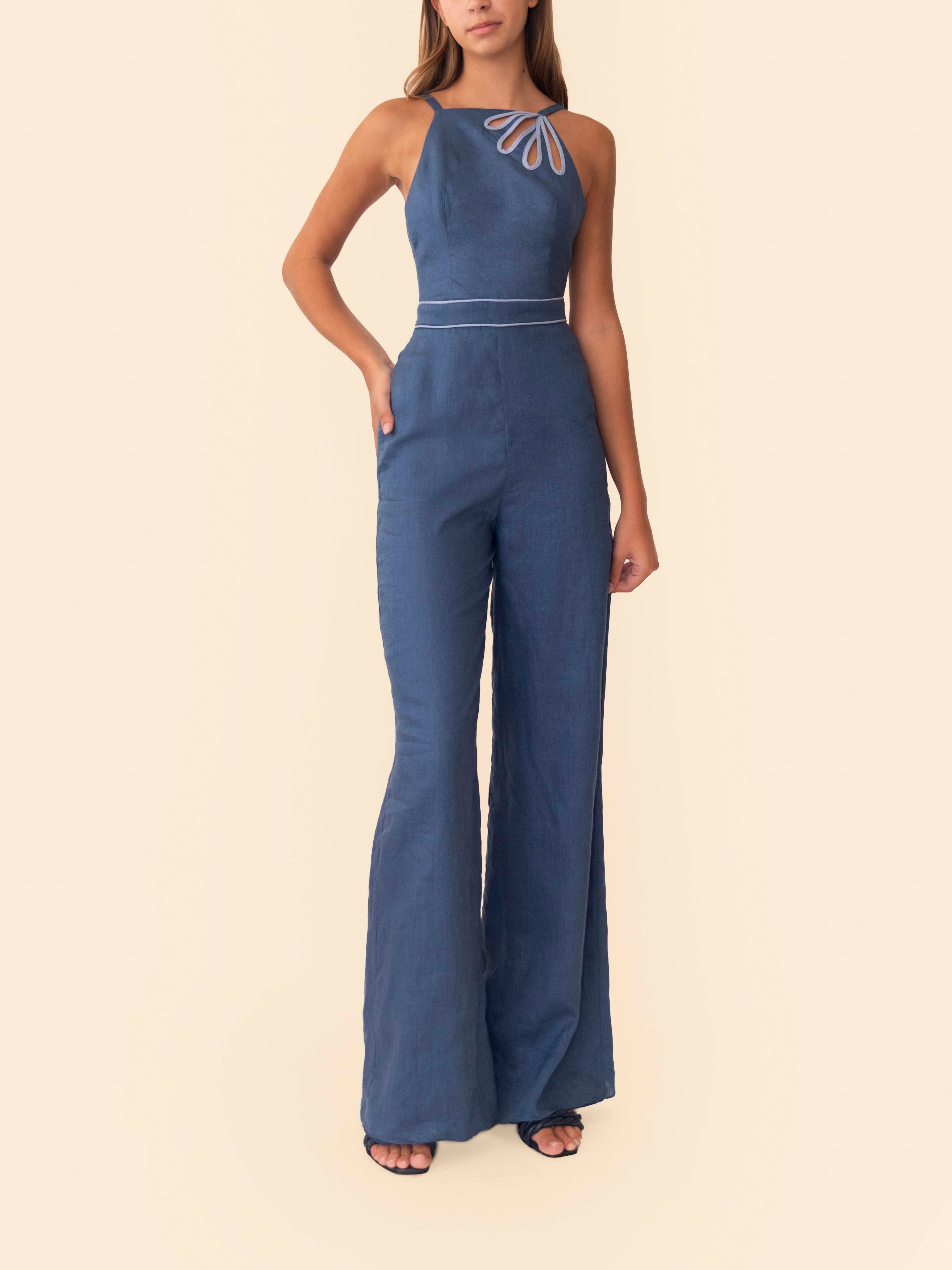 ELIA JUMPSUIT NAVY