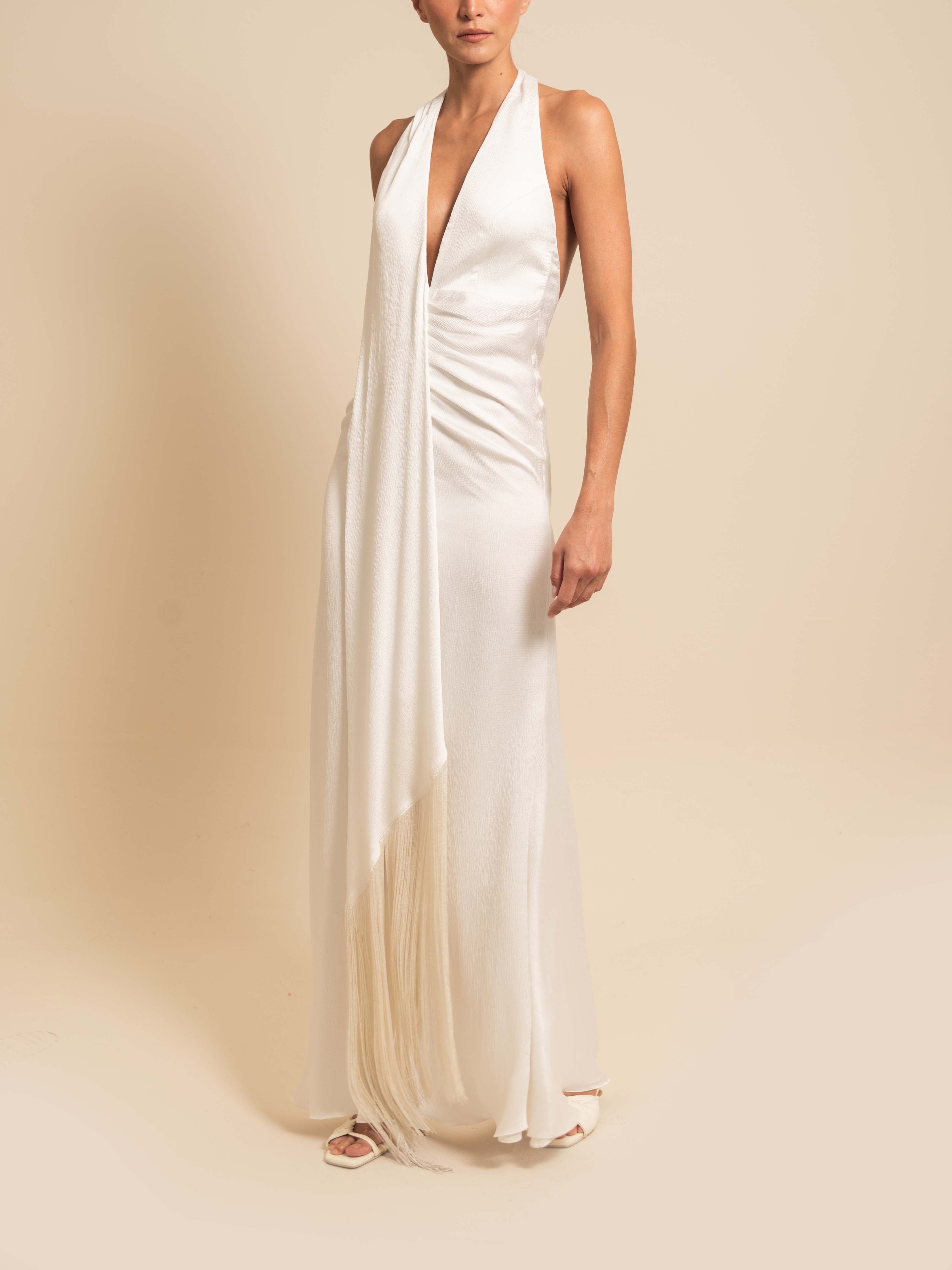 GEORGINA DRESS IVORY