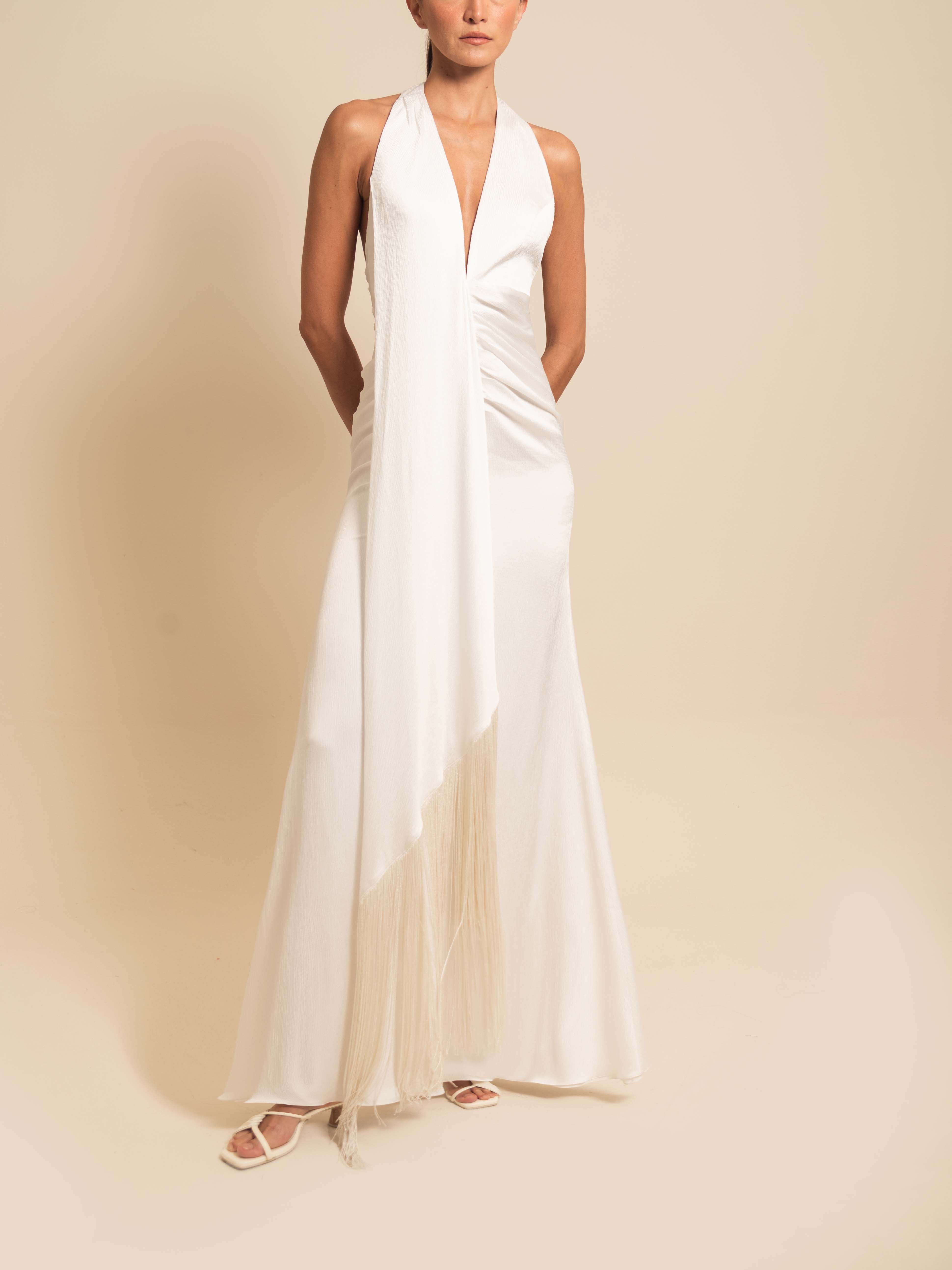 GEORGINA DRESS IVORY