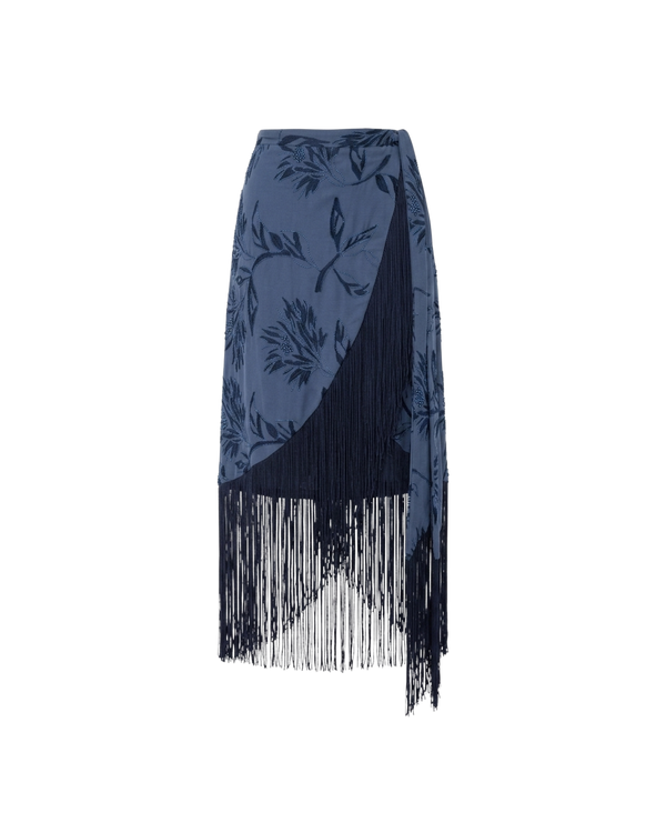 GRASSLAND SKIRT NAVY BLUE