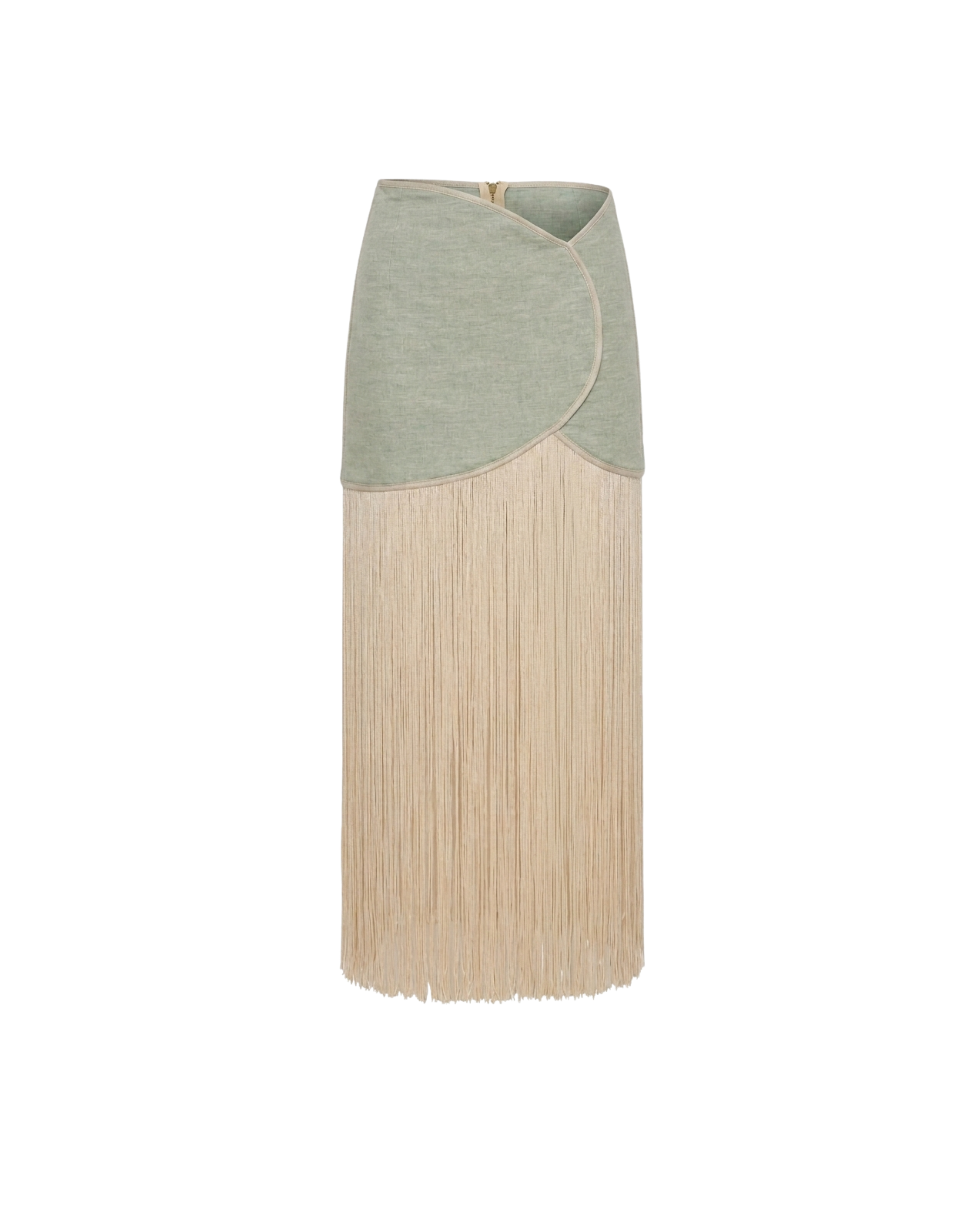JOELLE SKIRT SEAFOAM GREEN