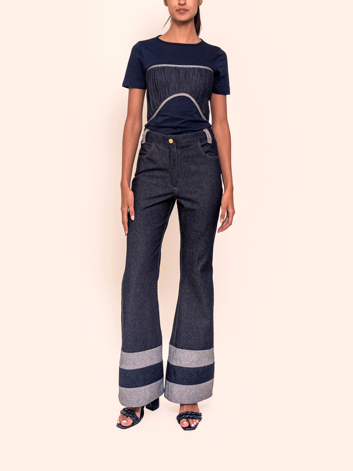 DANICA JEAN DARK BLUE/LIGHT BLUE - alternate view