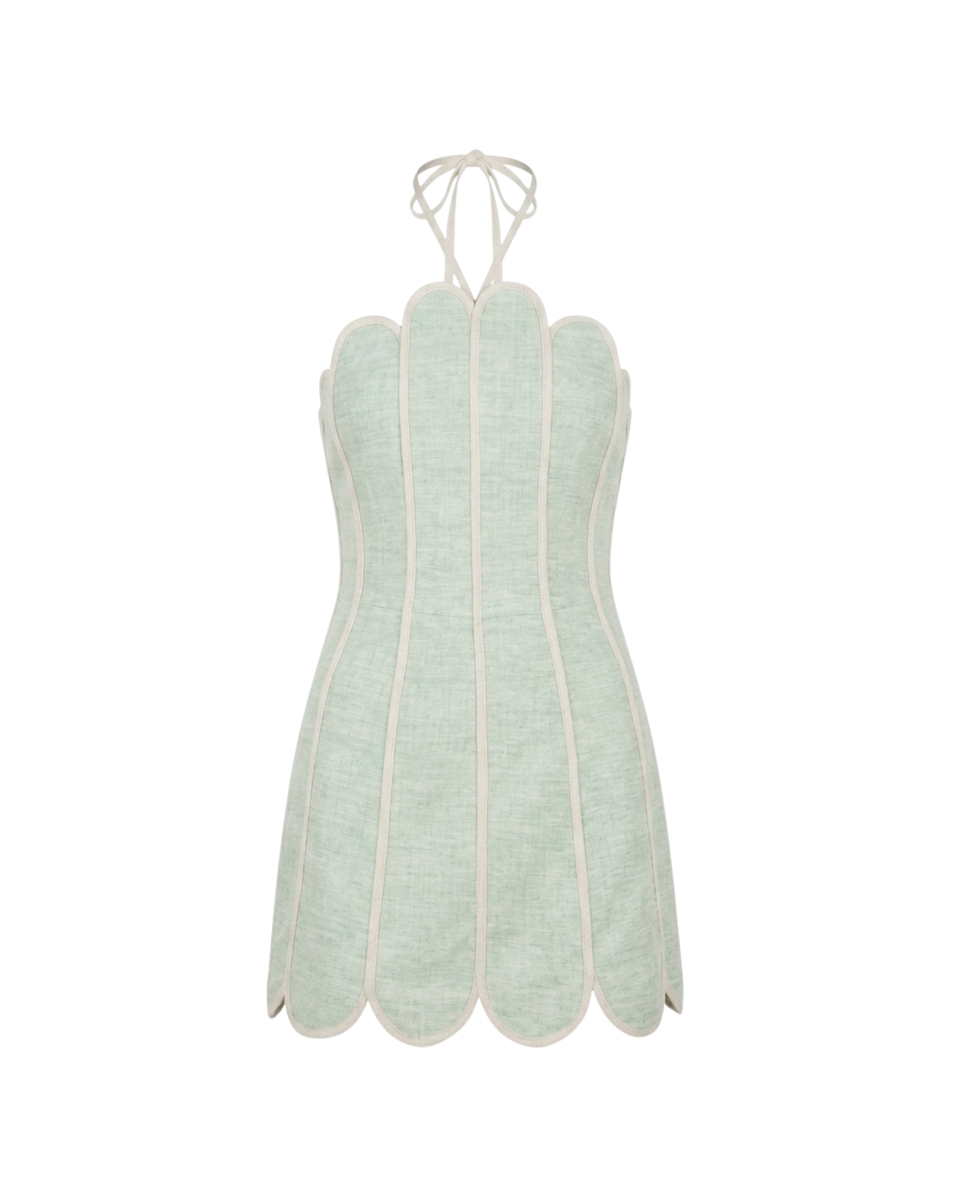 LENNY DRESS SEAFOAM GREEN