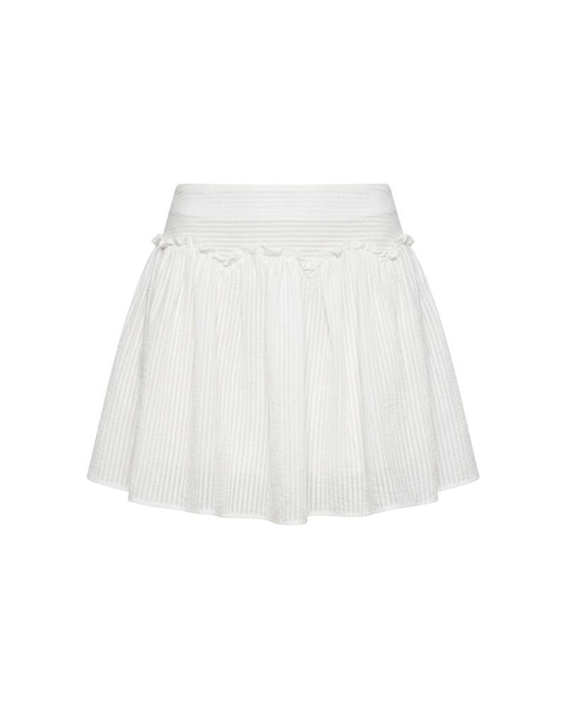 LOTUS SKIRT IVORY