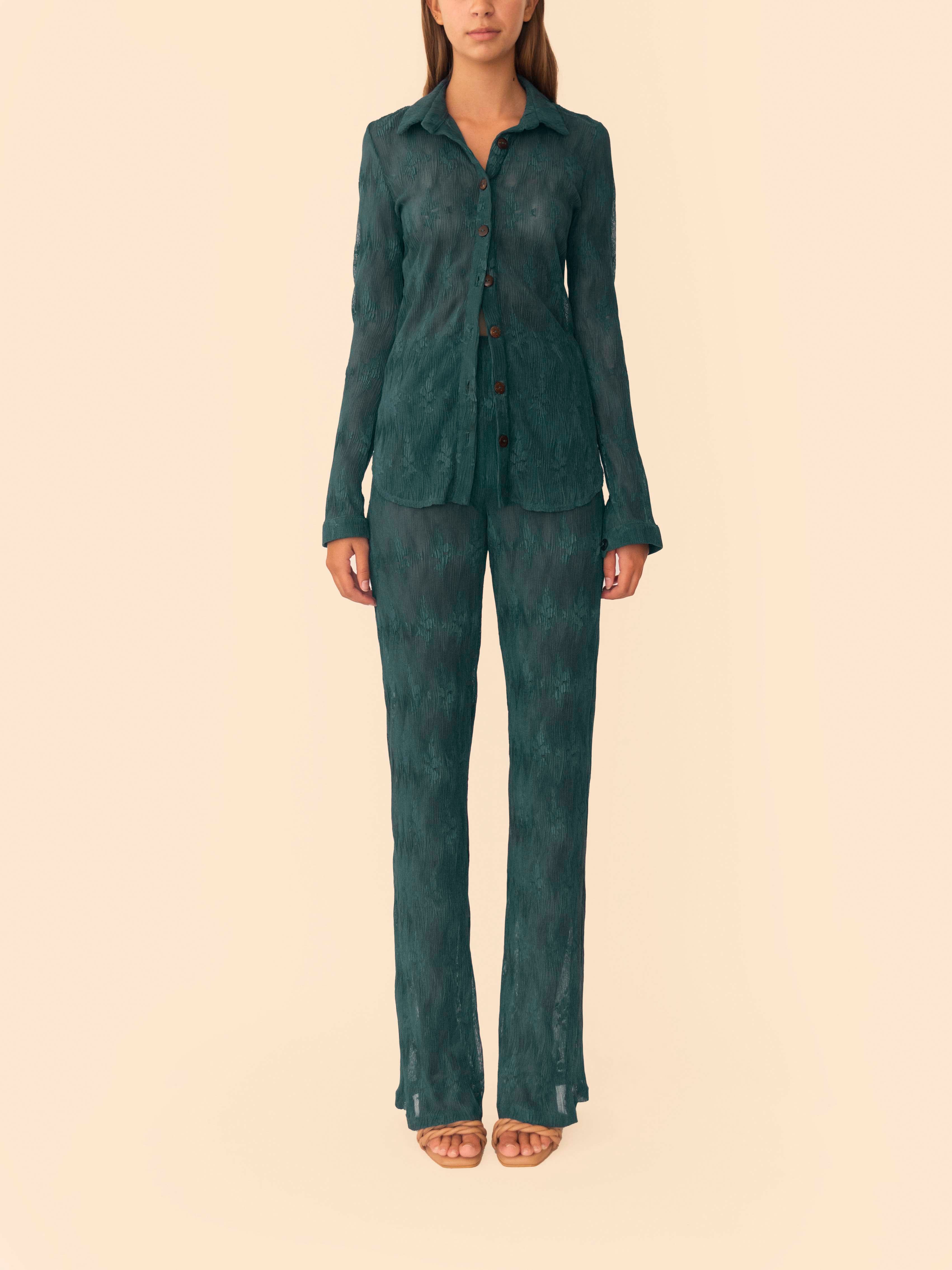 VESPA PANT TEAL/PETROLEO