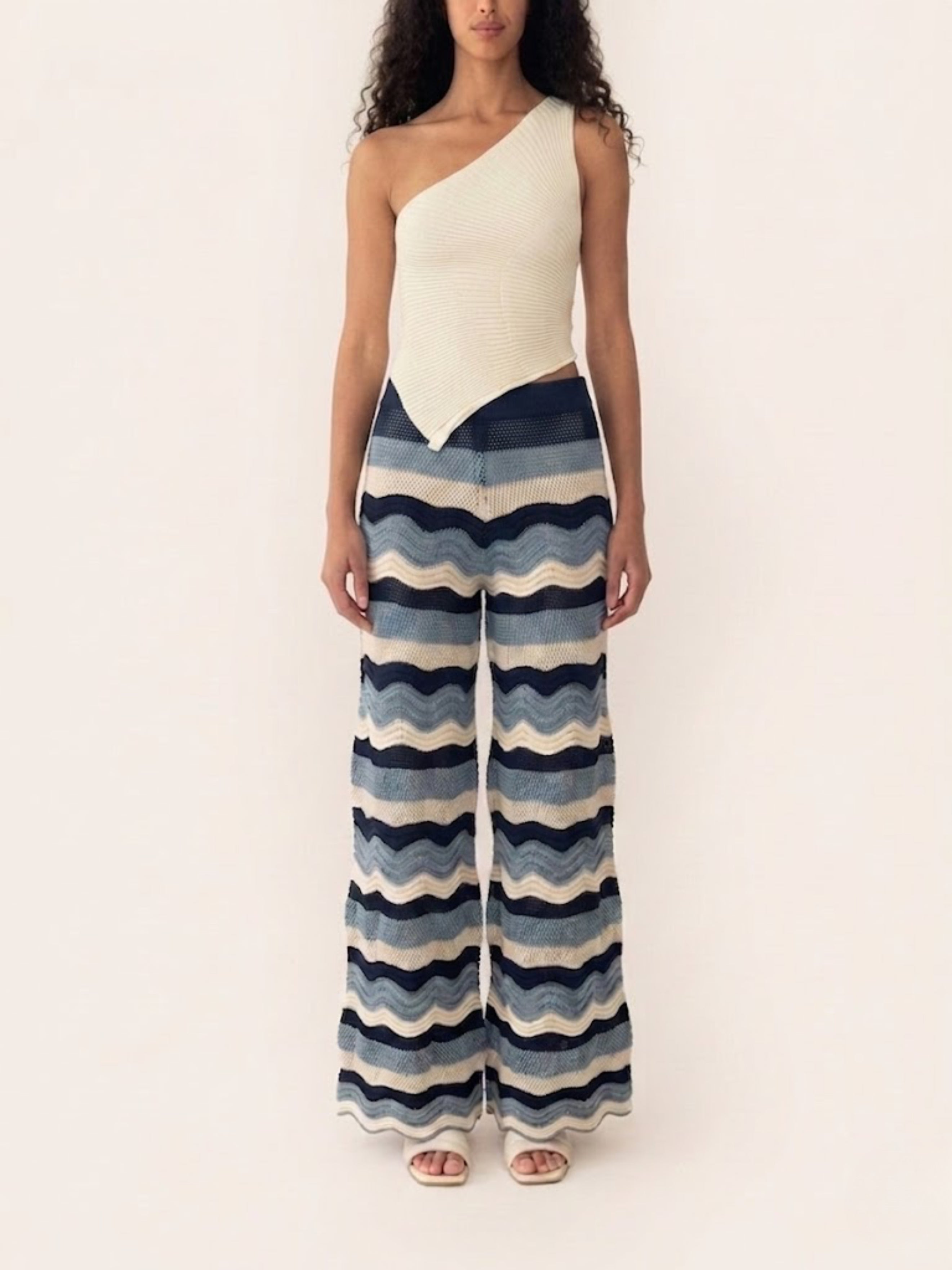 MARTINA PANT BLUE STRIPES