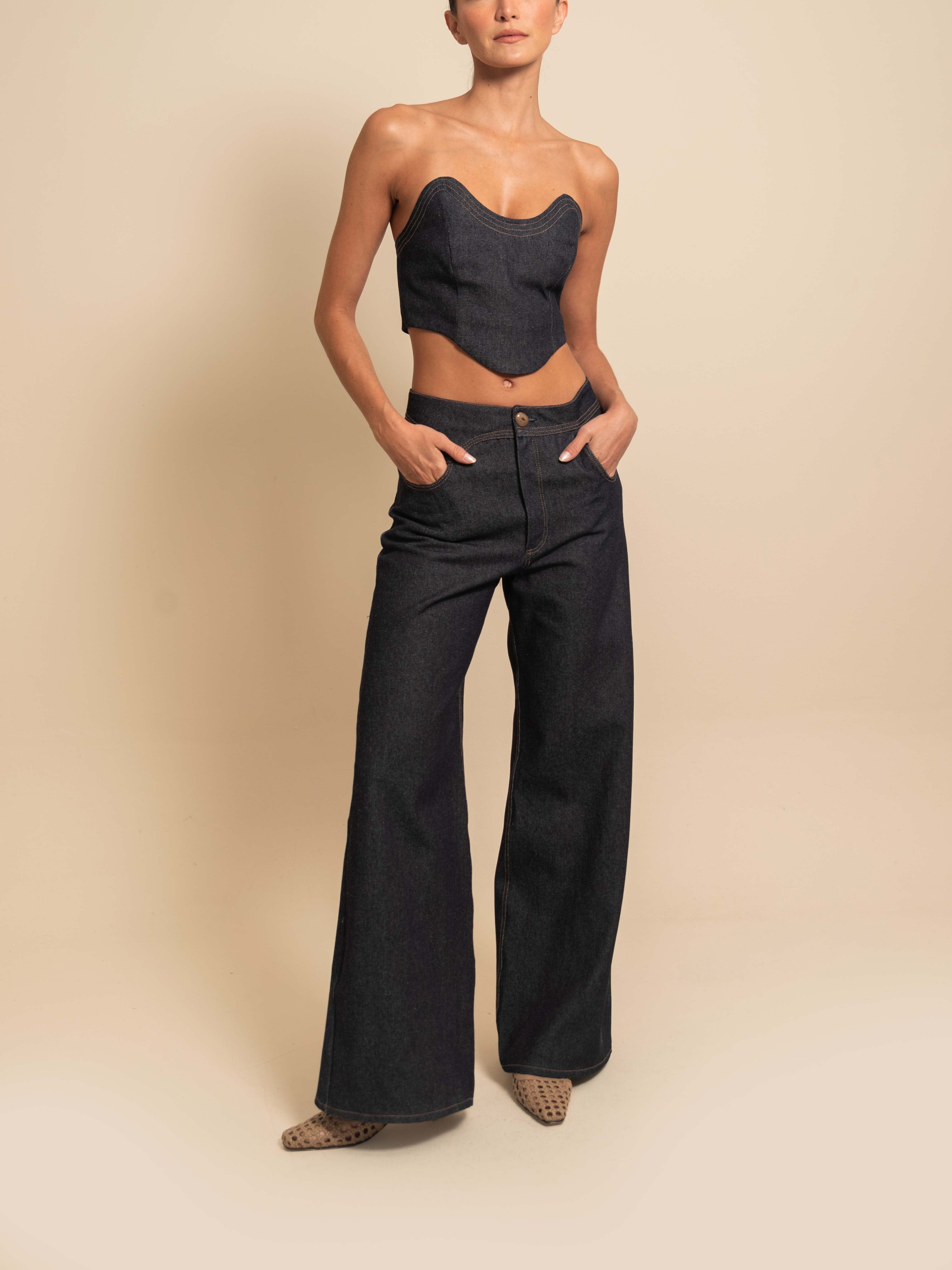 MASON JEAN DARK BLUE