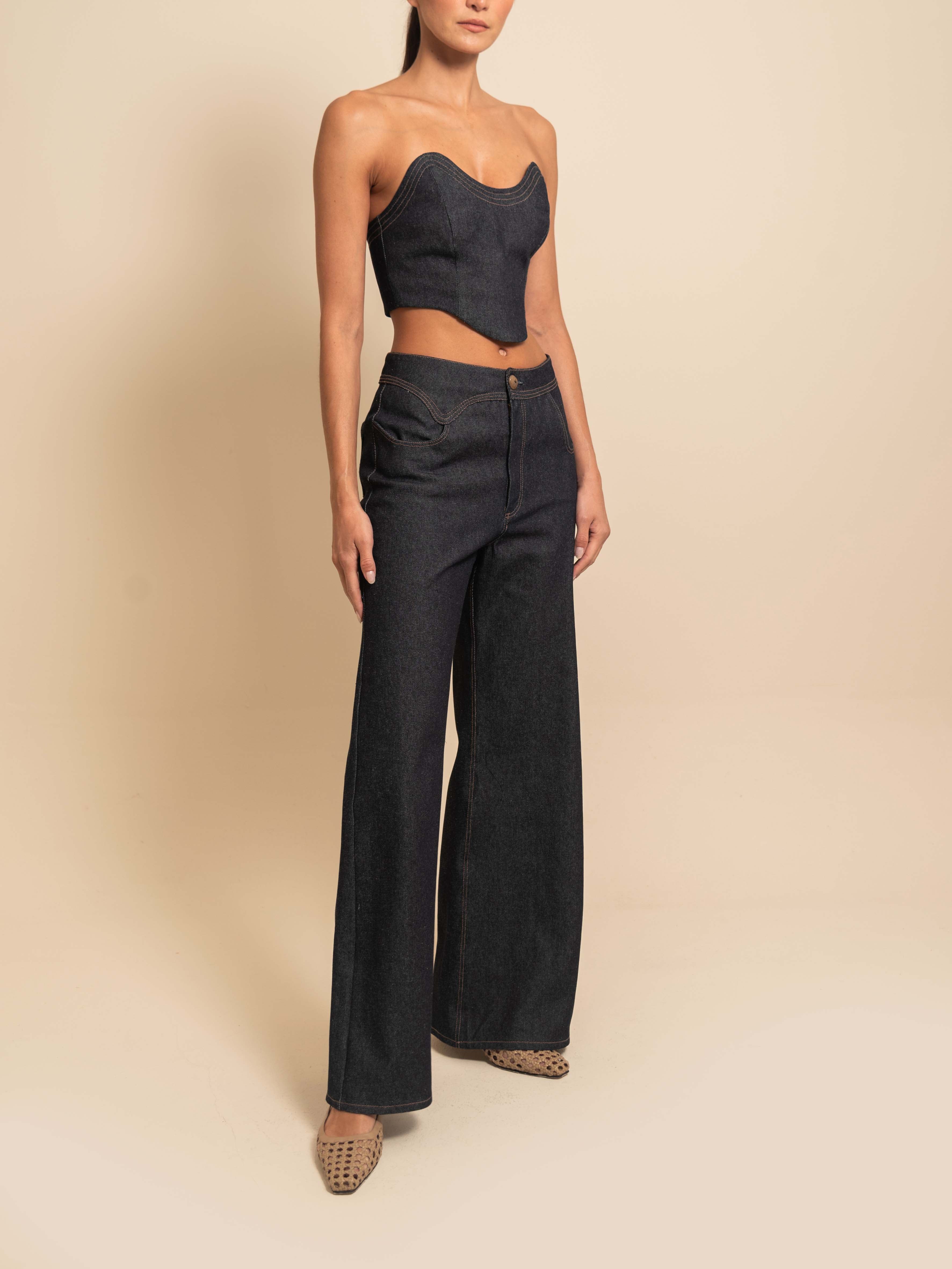 MASON JEAN DARK BLUE