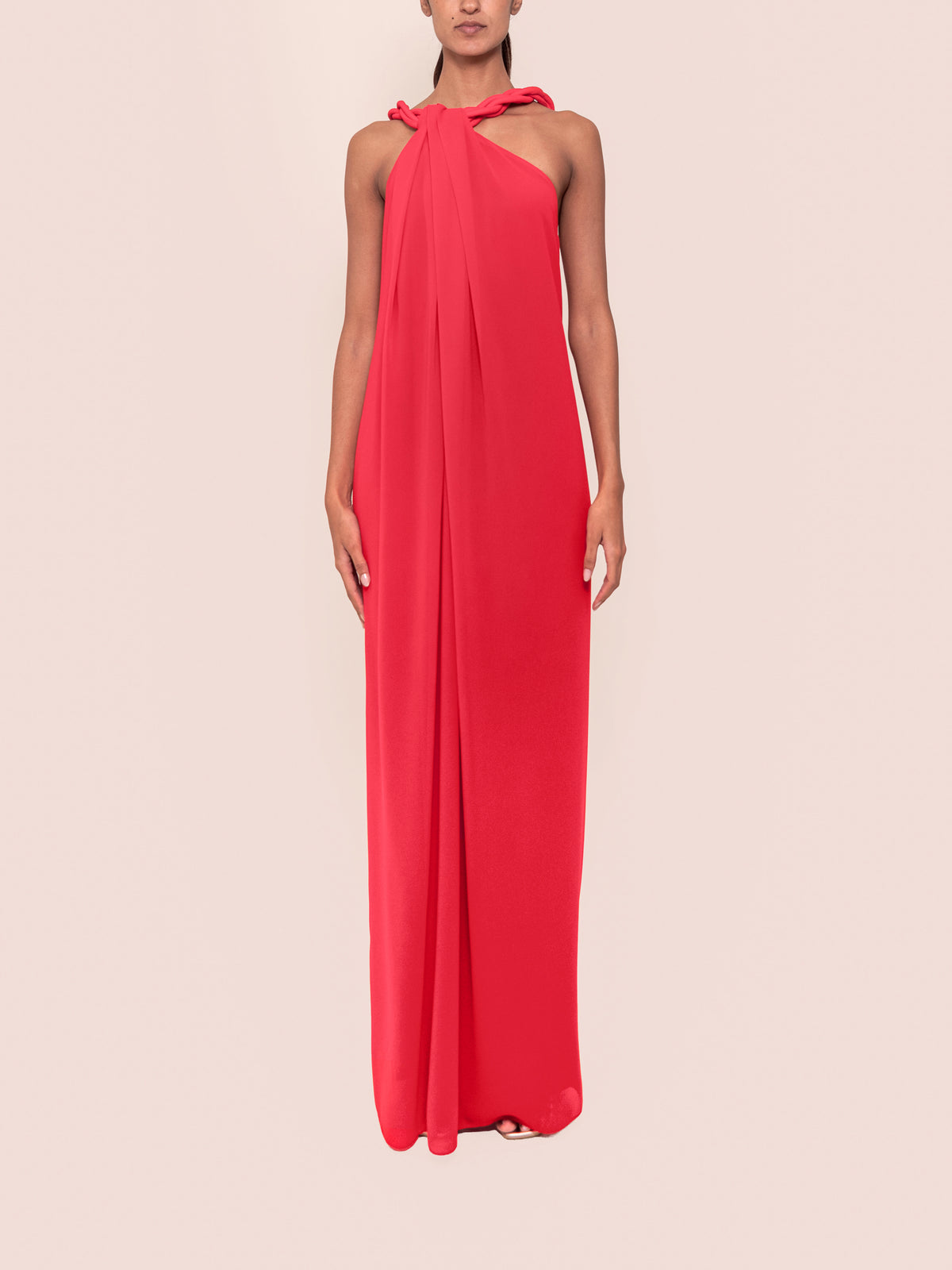 MONTANA DRESS CARMINE RED
