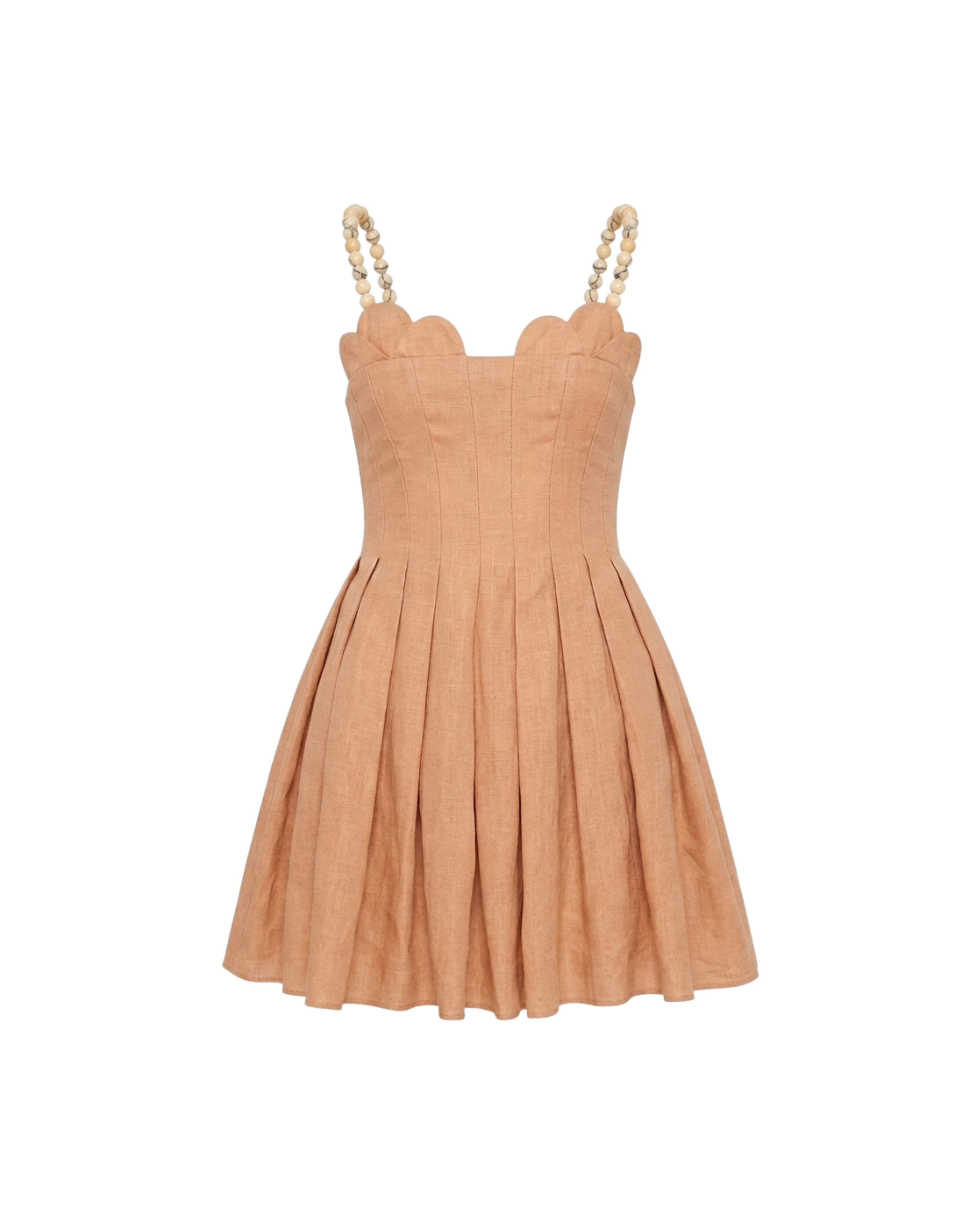NAILA DRESS ALMOND