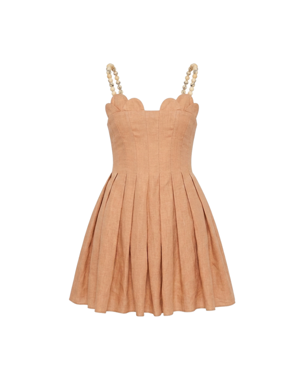 NAILA DRESS ALMOND