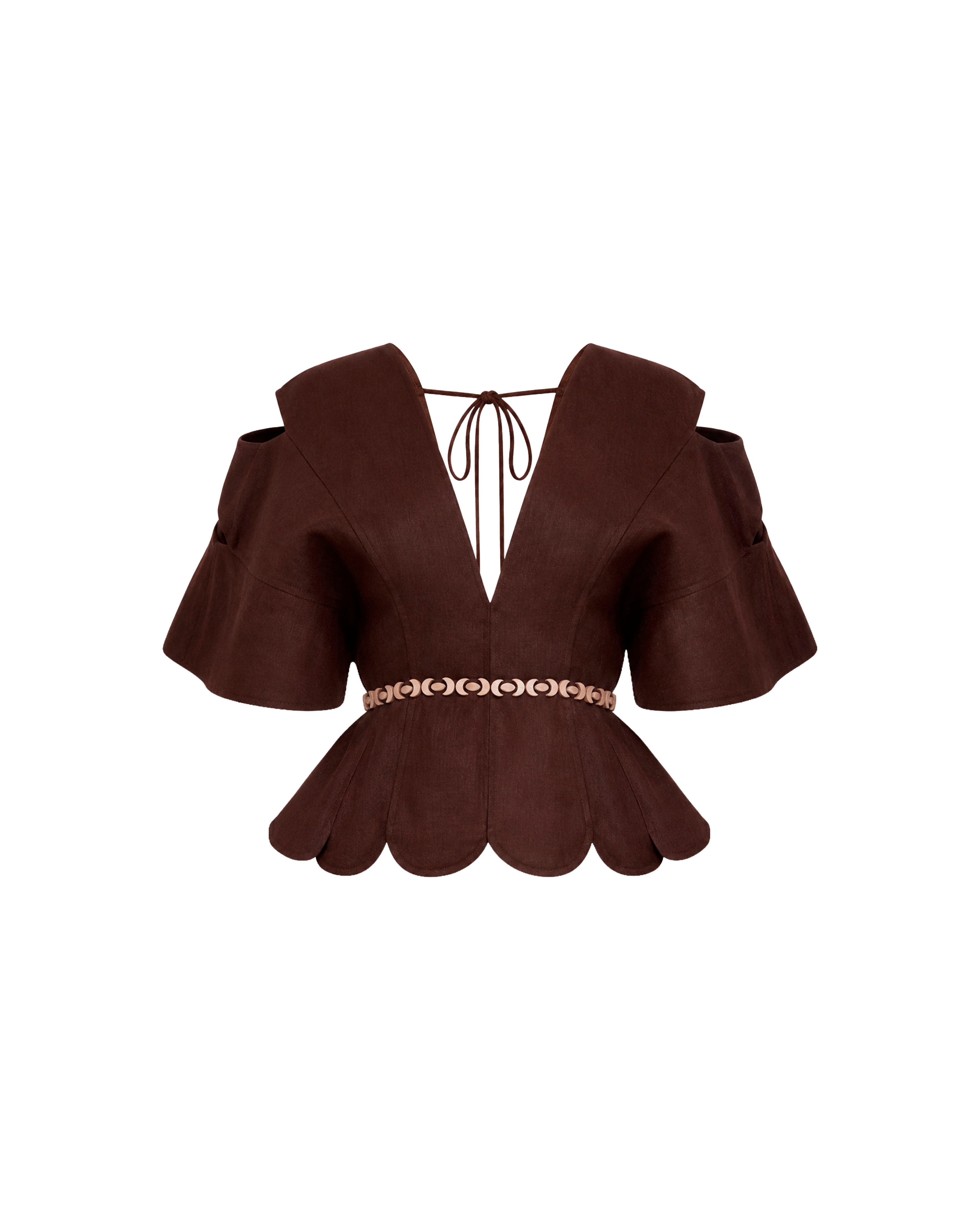 NAMIKA TOP UMBER BROWN
