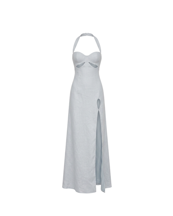 NARIA DRESS ICE BLUE