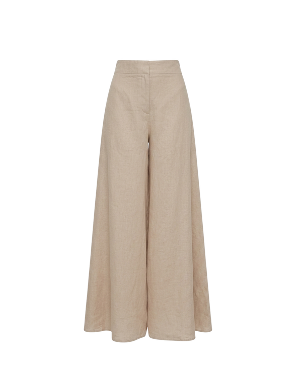 PALAZZO PANT LATTE