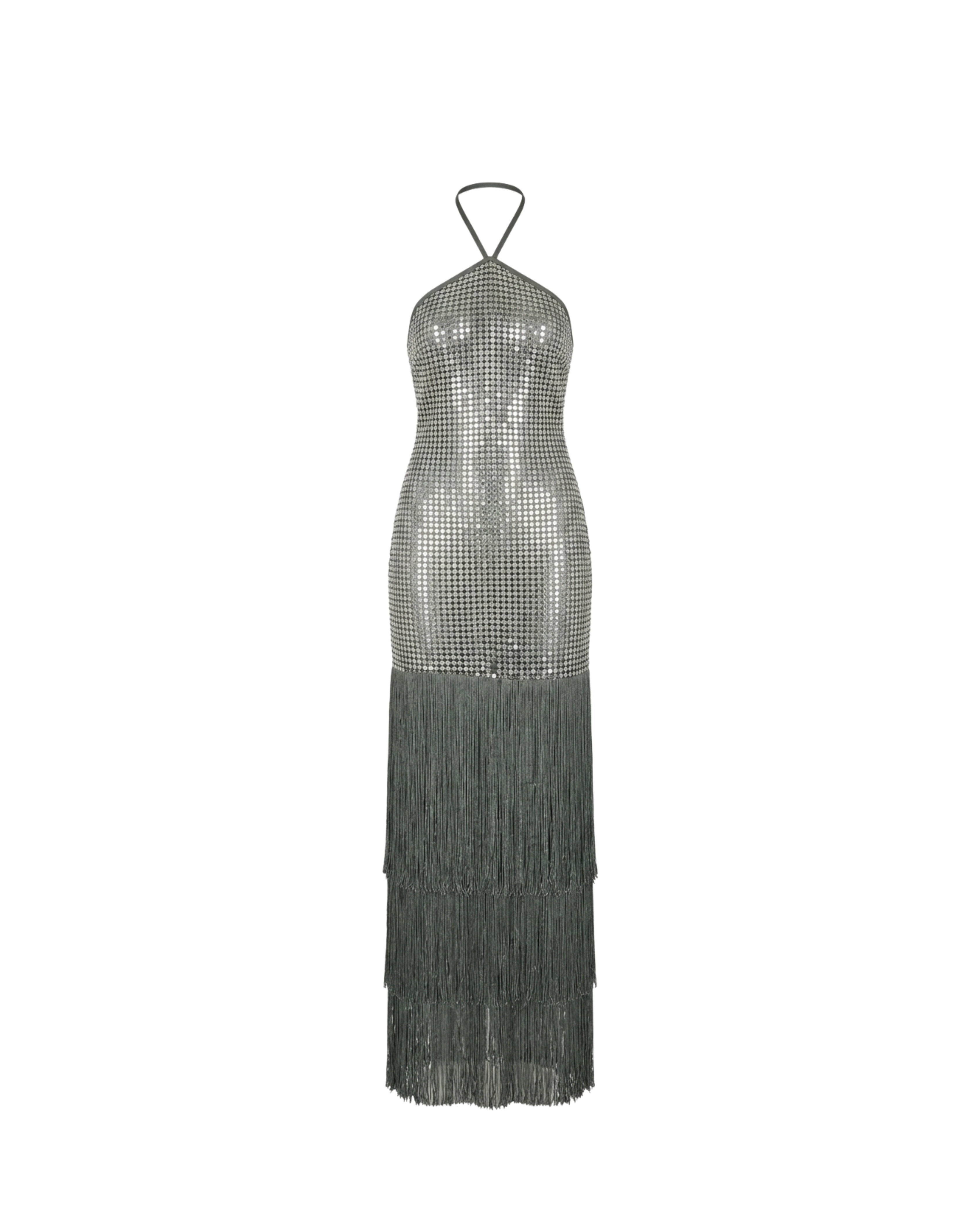 SARA DRESS SILVER