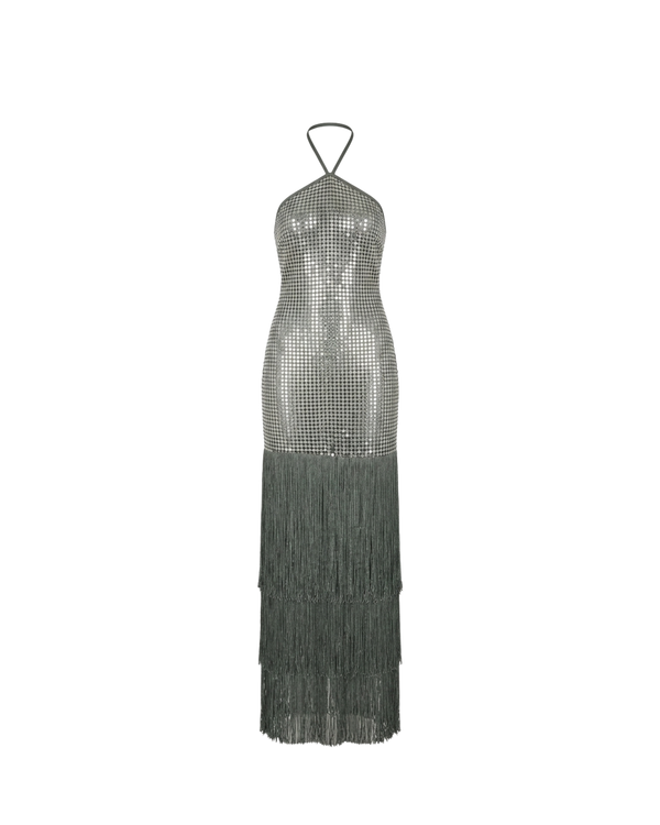 SARA DRESS SILVER
