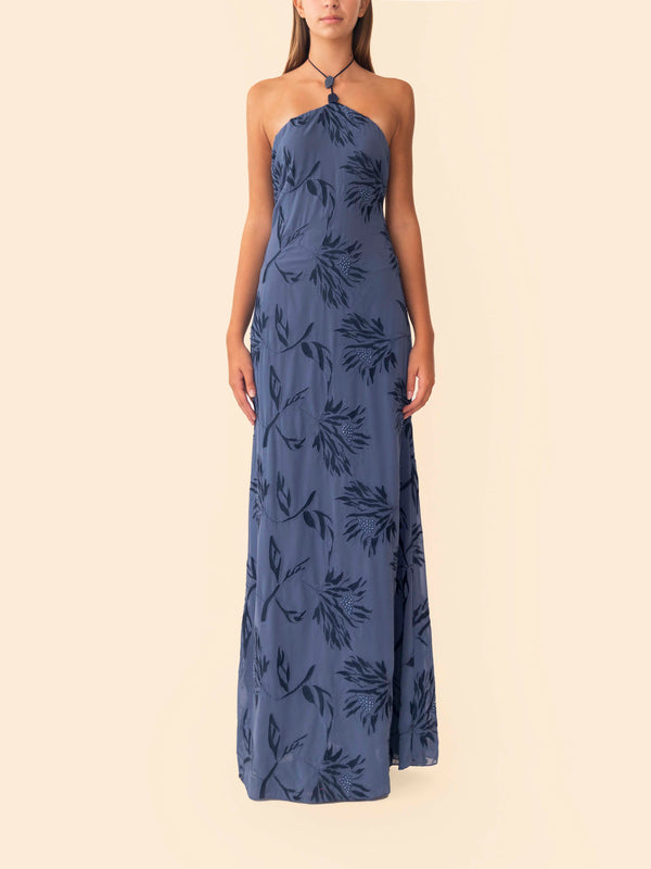SARANIA DRESS NAVY BLUE