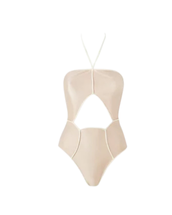 SAYURI MAILLOT HAVANA BEIGE