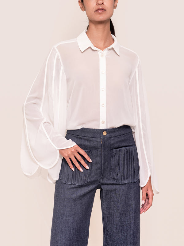 SURI BLOUSE IVORY