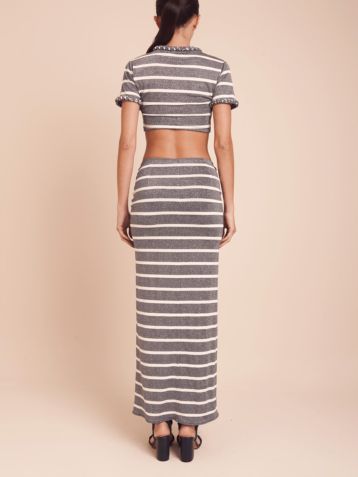 MARINA SKIRT NAVY STRIPE