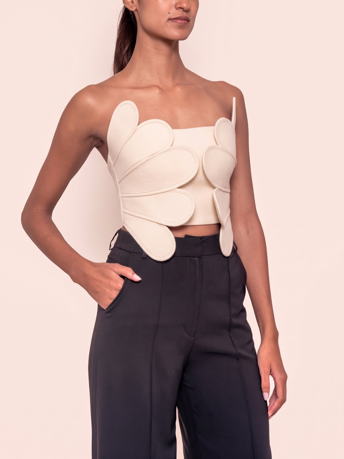 ZAIRE TOP IVORY